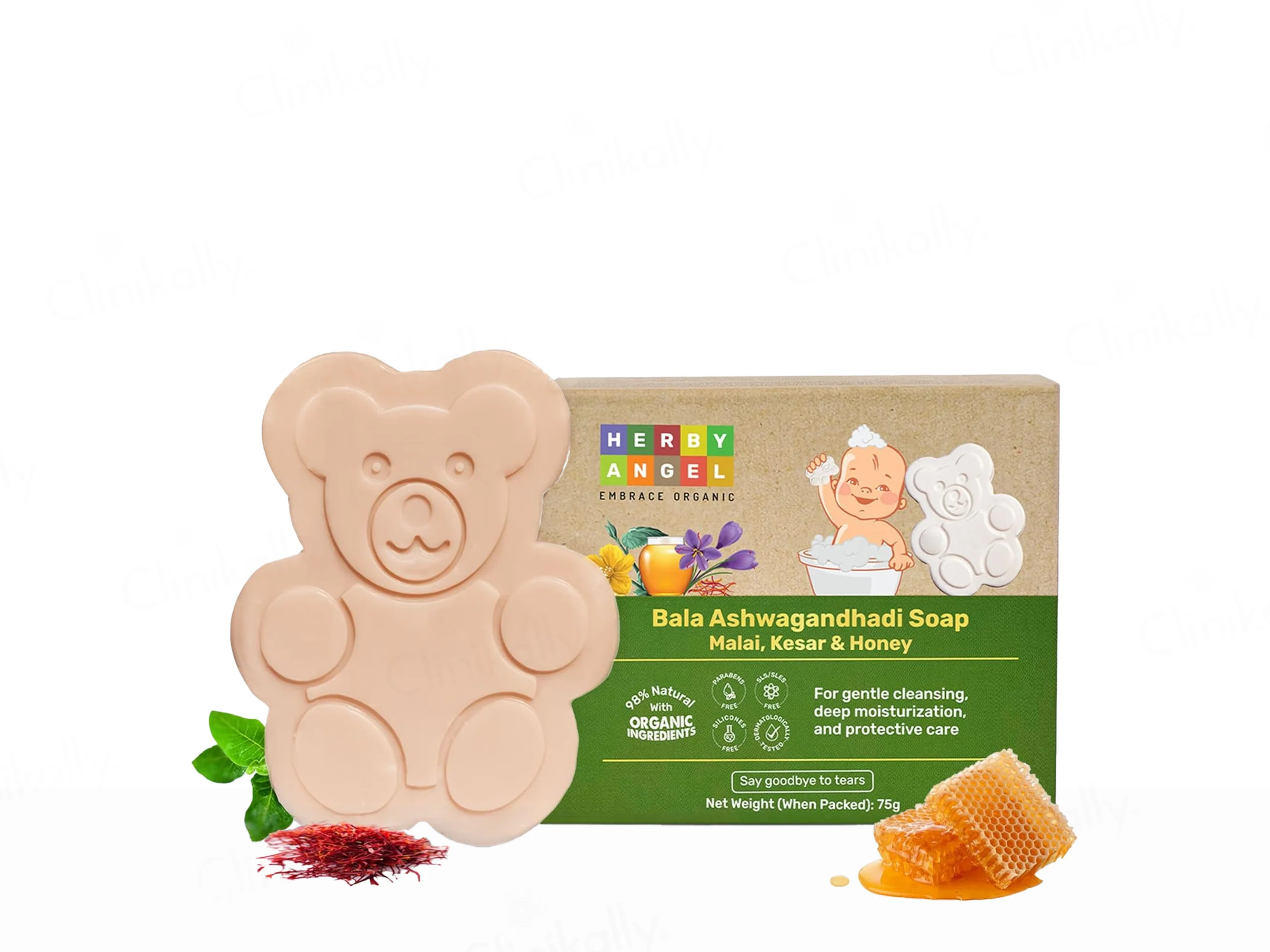 Herby Angel Bala Ashwagandhadi Soap For Babies - Image 2