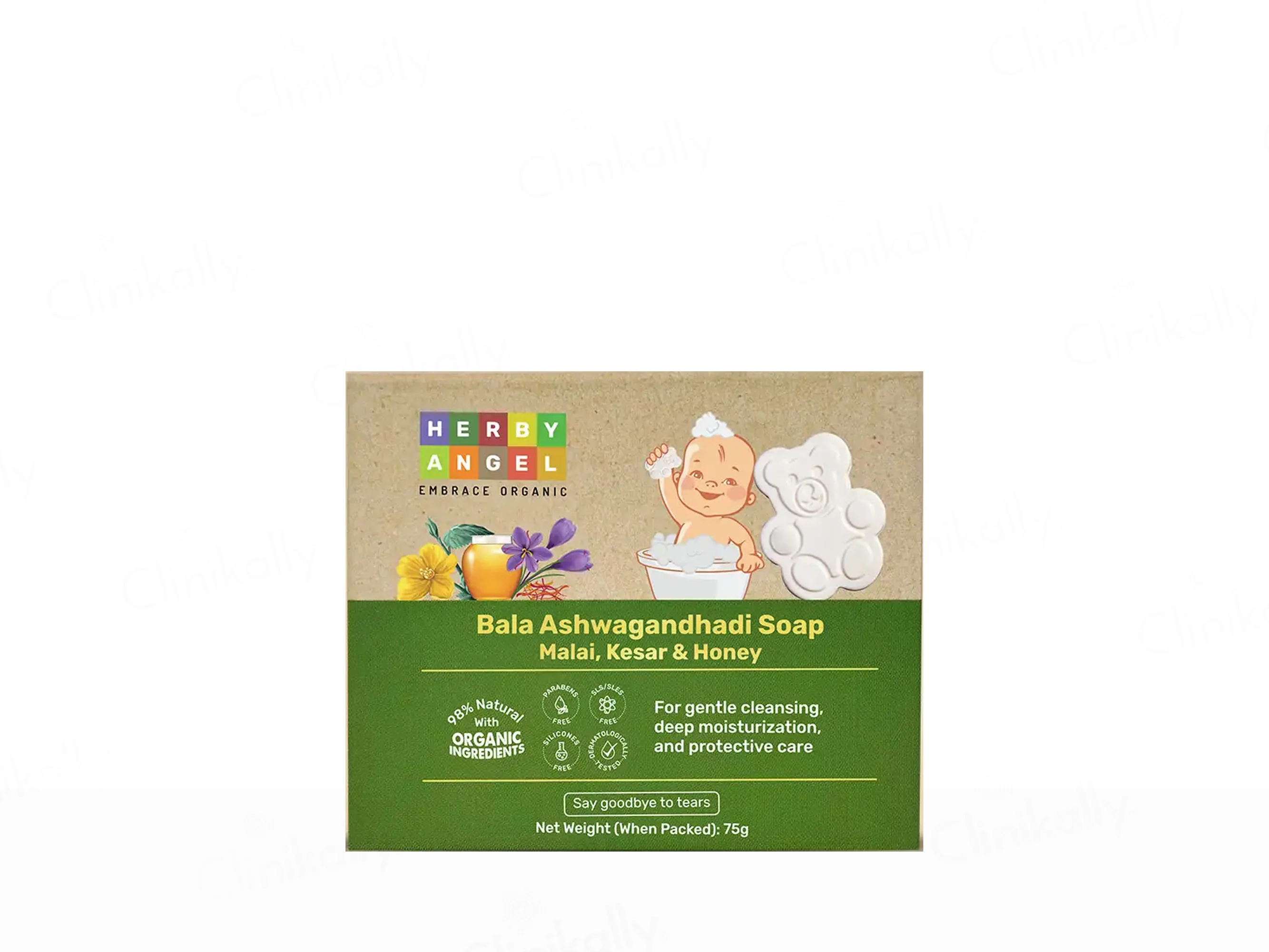 Herby Angel Bala Ashwagandhadi Soap For Babies - Image 6