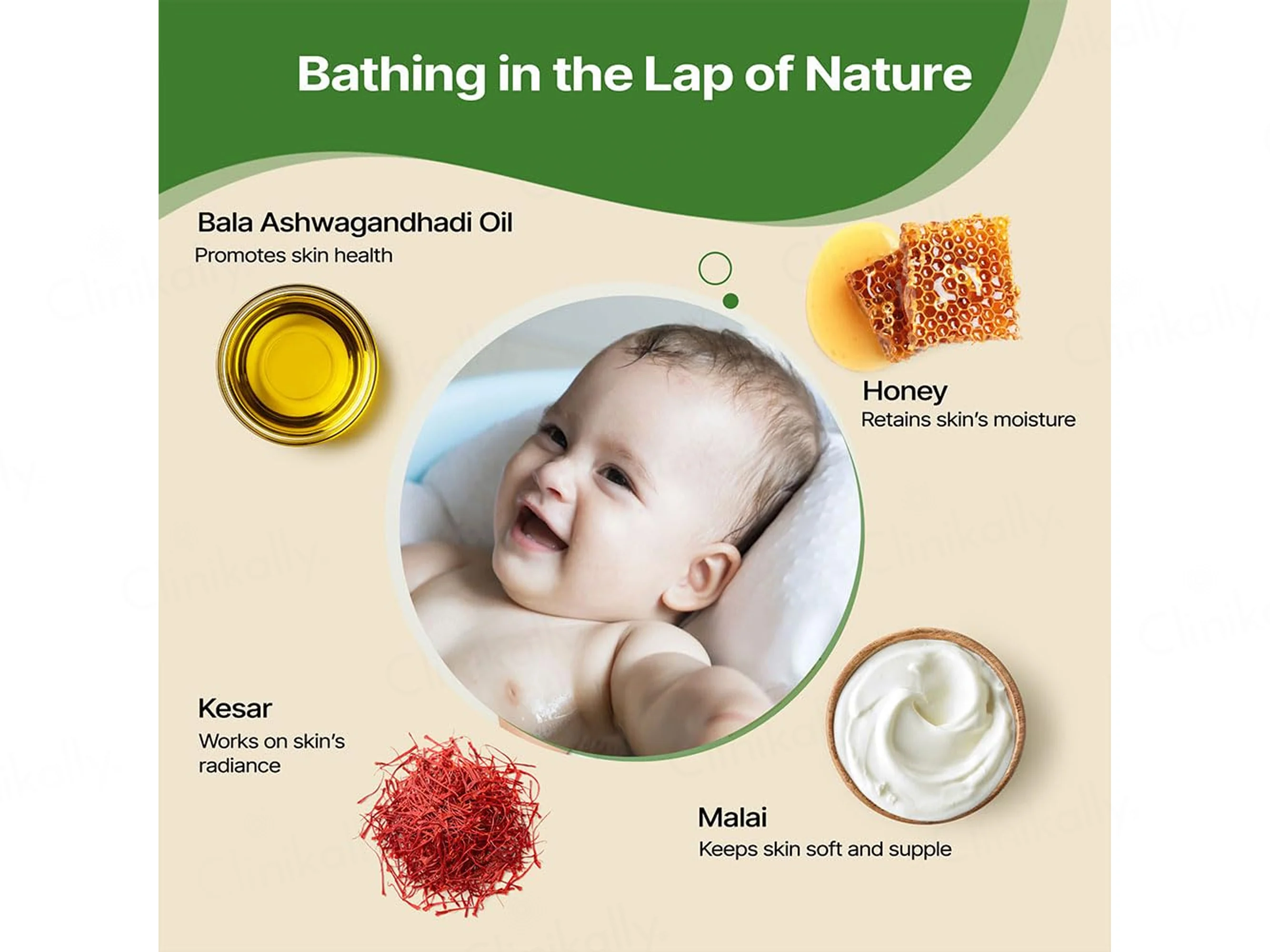 Herby Angel Bala Ashwagandhadi Soap For Babies (Pack of 3) - Image 2