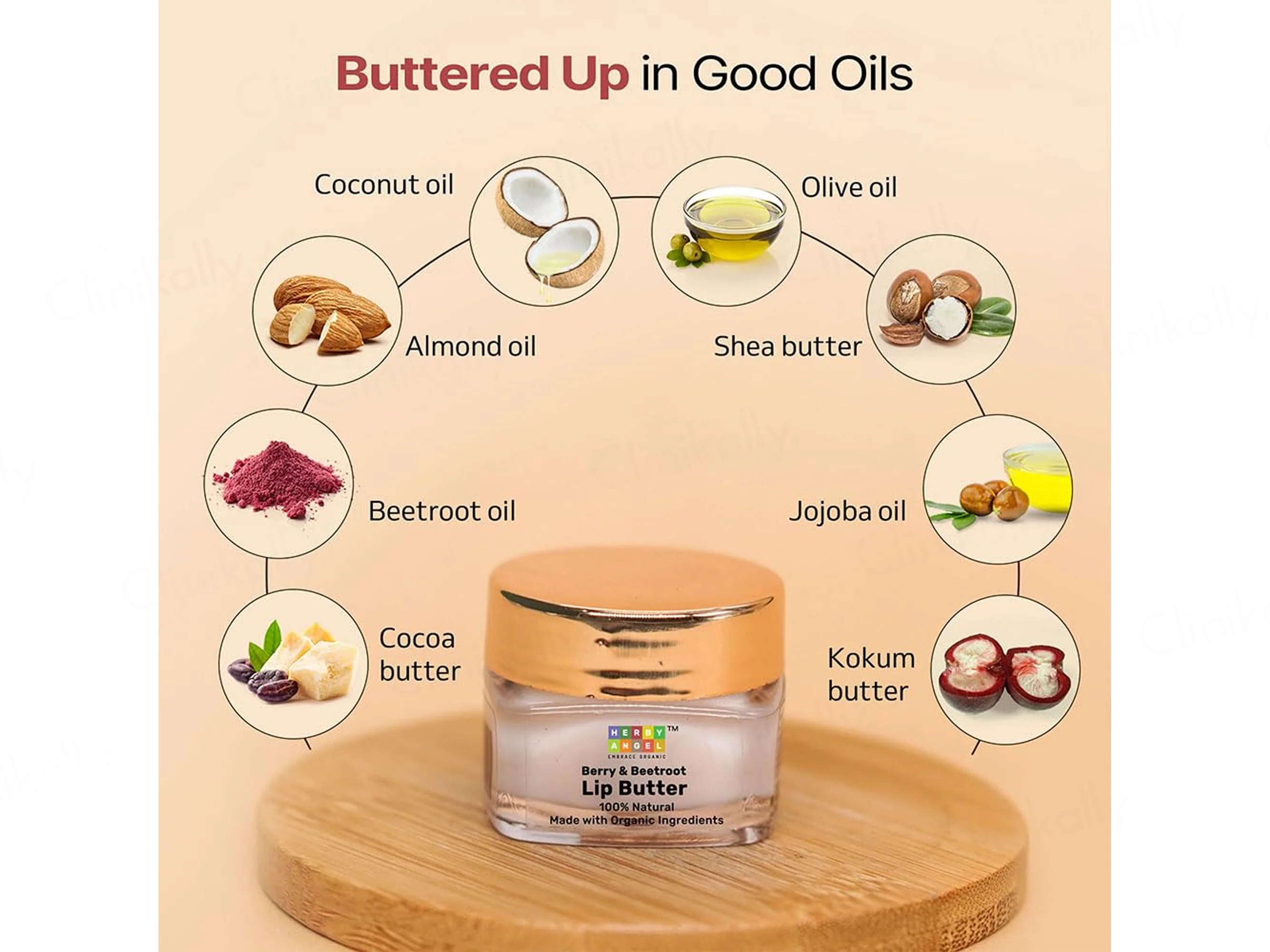 Herby Angel Berry & Beetroot Lip Butter Balm For Kids - Image 5