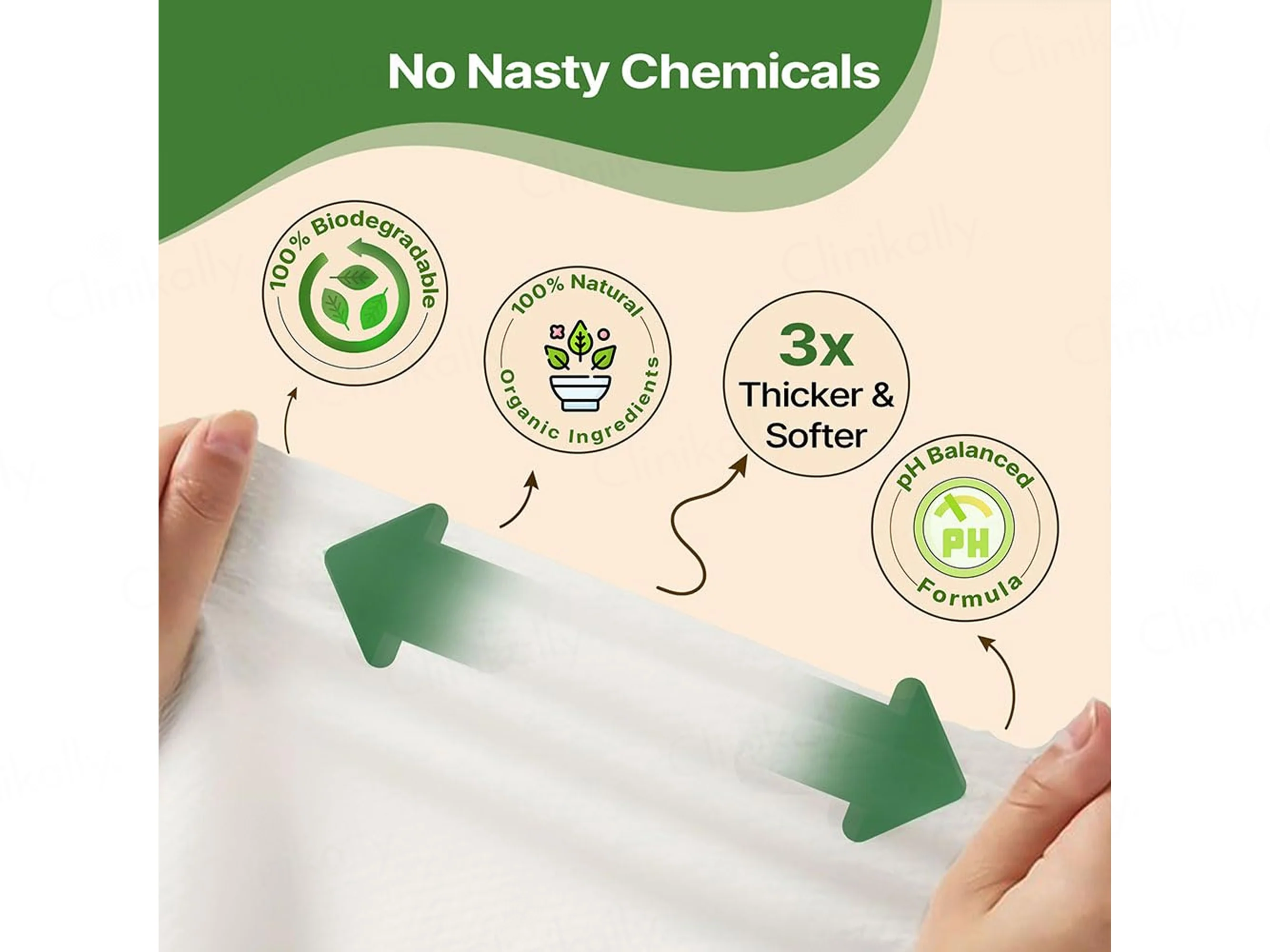 Herby Angel Ultra-Gentle Wet Wipes For Babies - Image 4