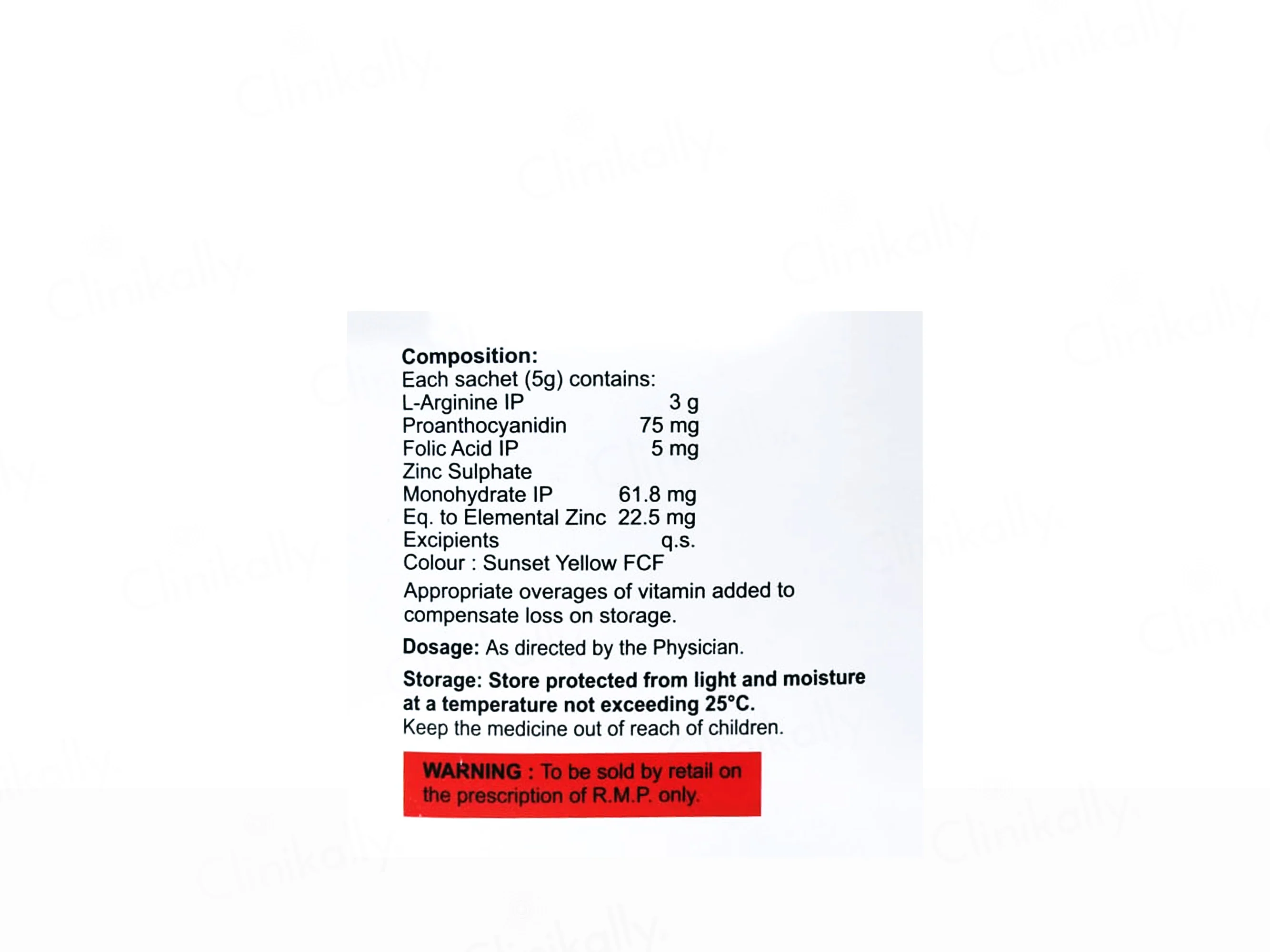 Hermin Oral Sugar Free Granules - Orange Flavour - Image 3