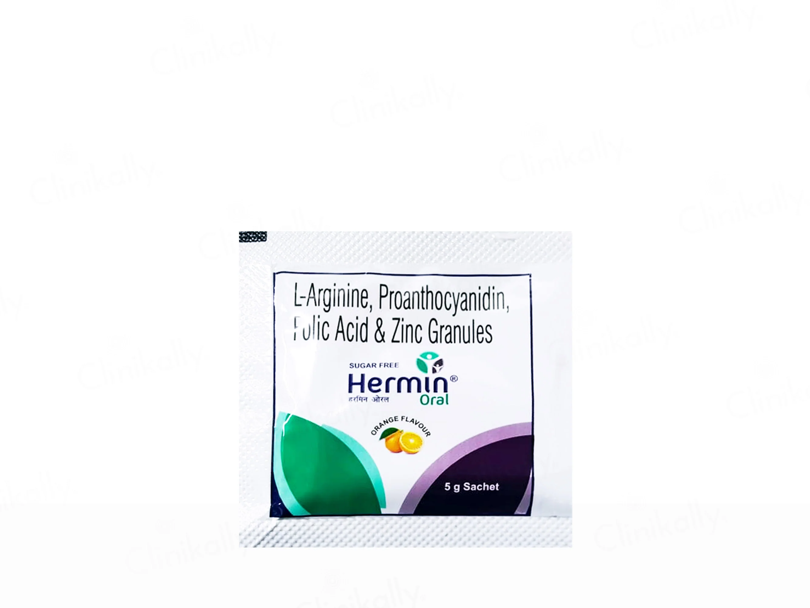 Hermin Oral Sugar Free Granules - Orange Flavour - Image 4
