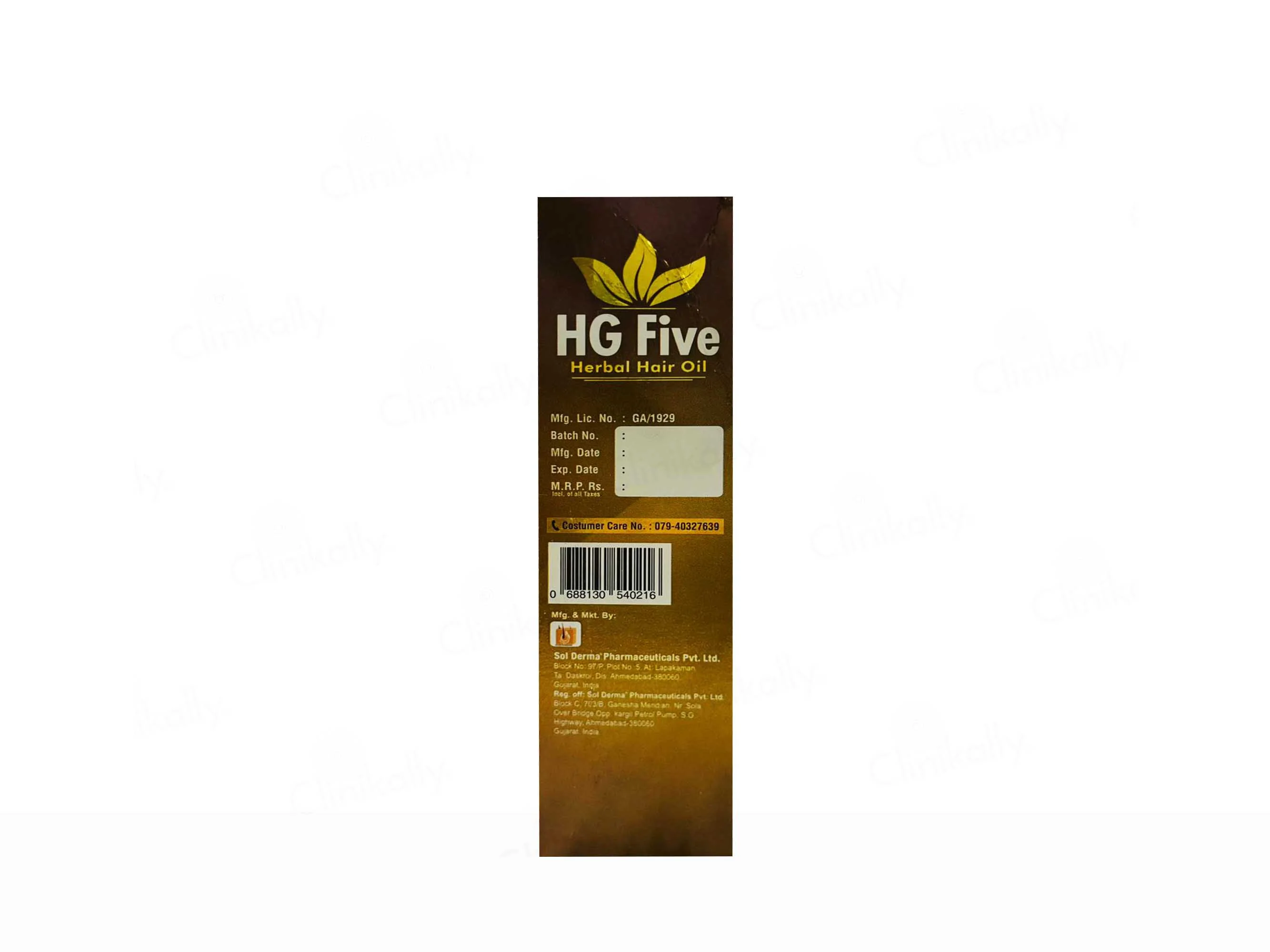 HG Five Herbal Hair Oil - Image 3