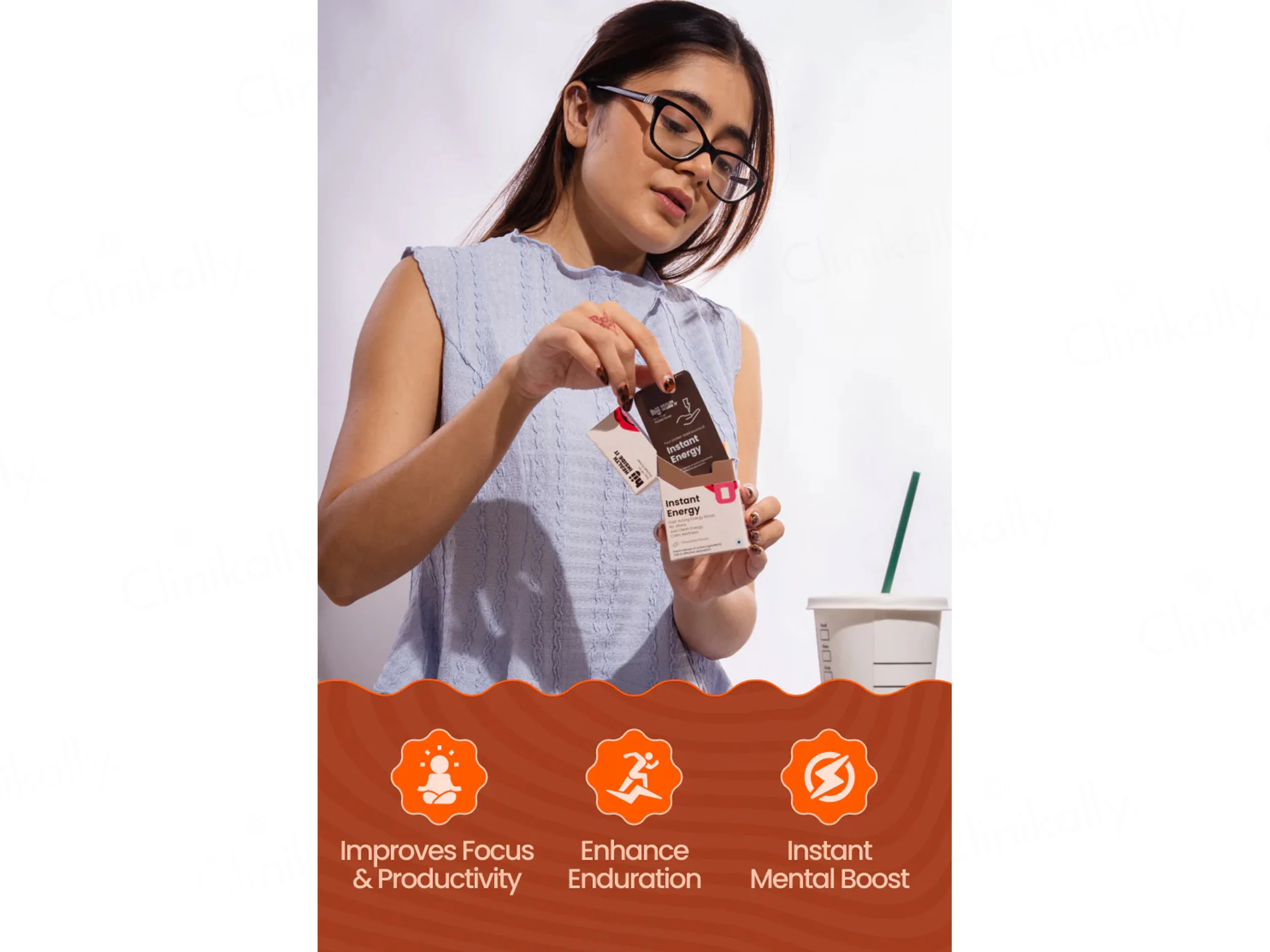 HII Health Inside It Instant Energy Oral Strip - Chocolate Flavour - Image 3