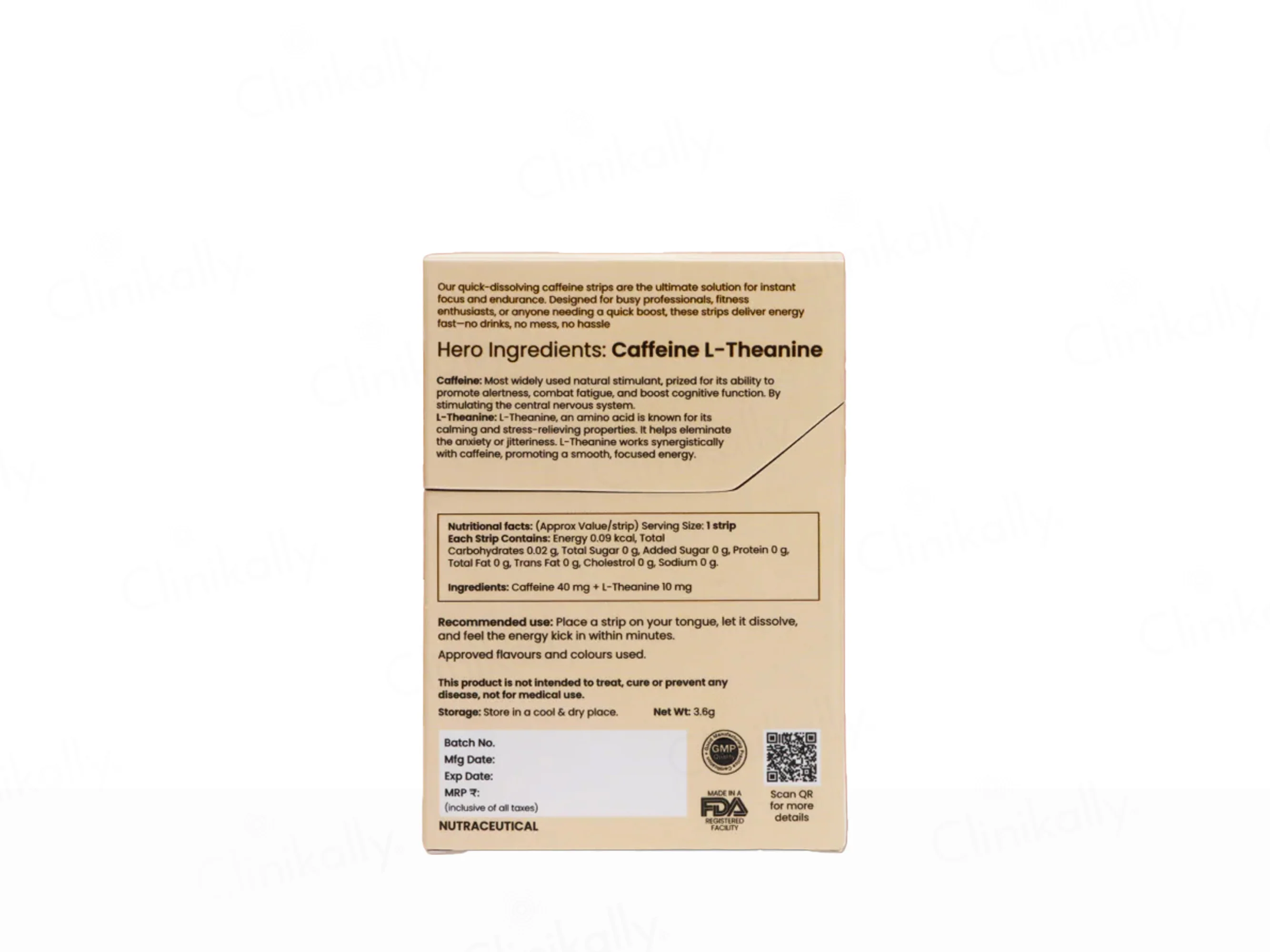 HII Health Inside It Instant Energy Oral Strip - Chocolate Flavour - Image 9
