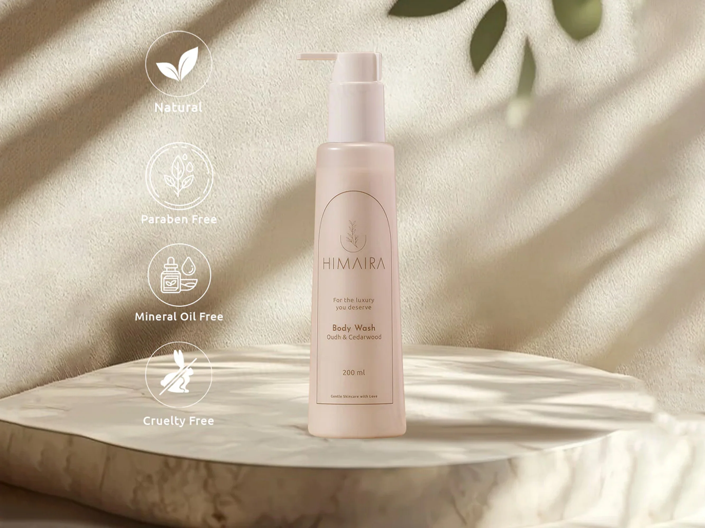 Himaira Oudh & Cedarwood Body Wash - Image 5