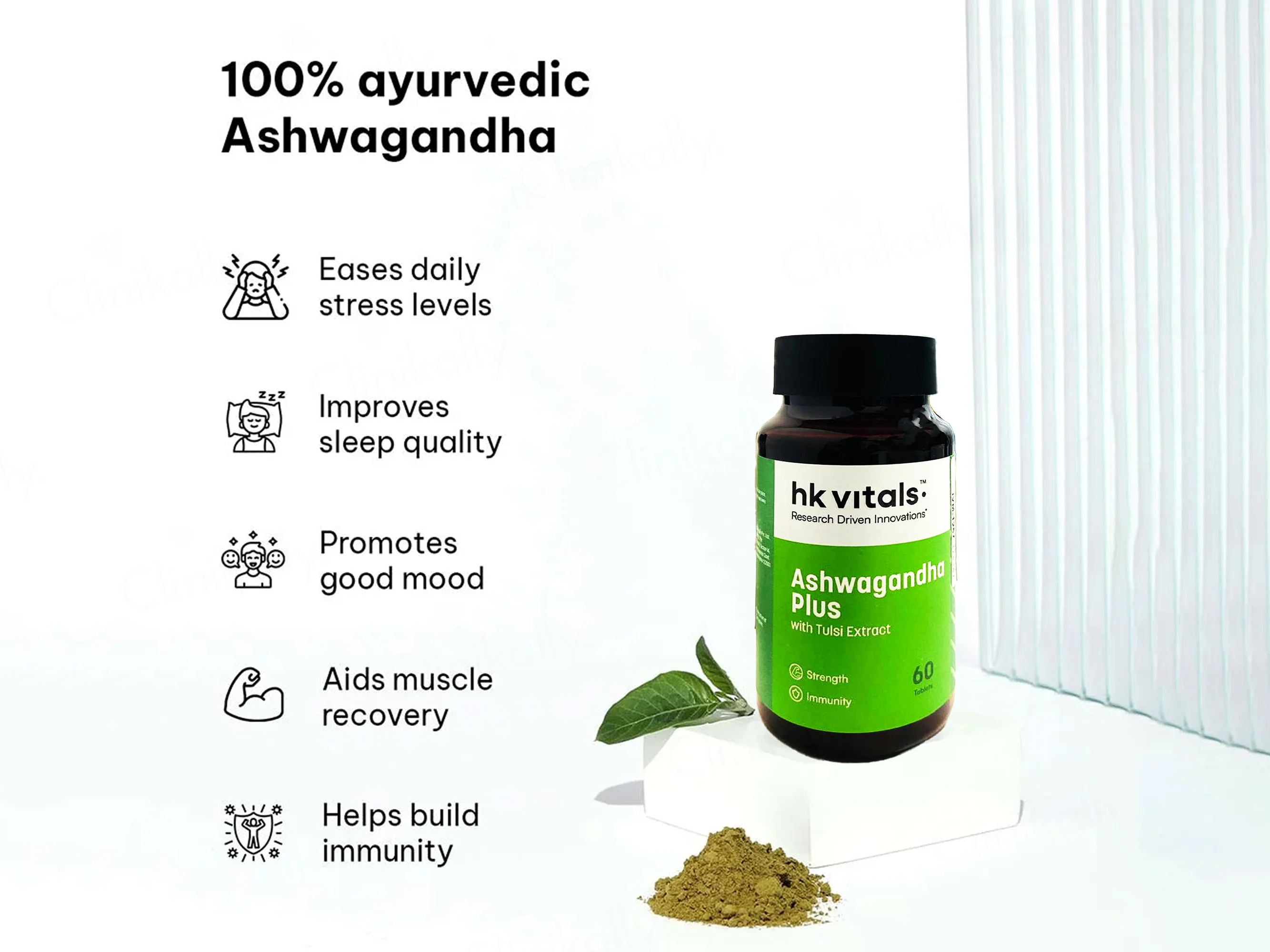 HK Vitals Ashwagandha Plus Tablet - Image 3