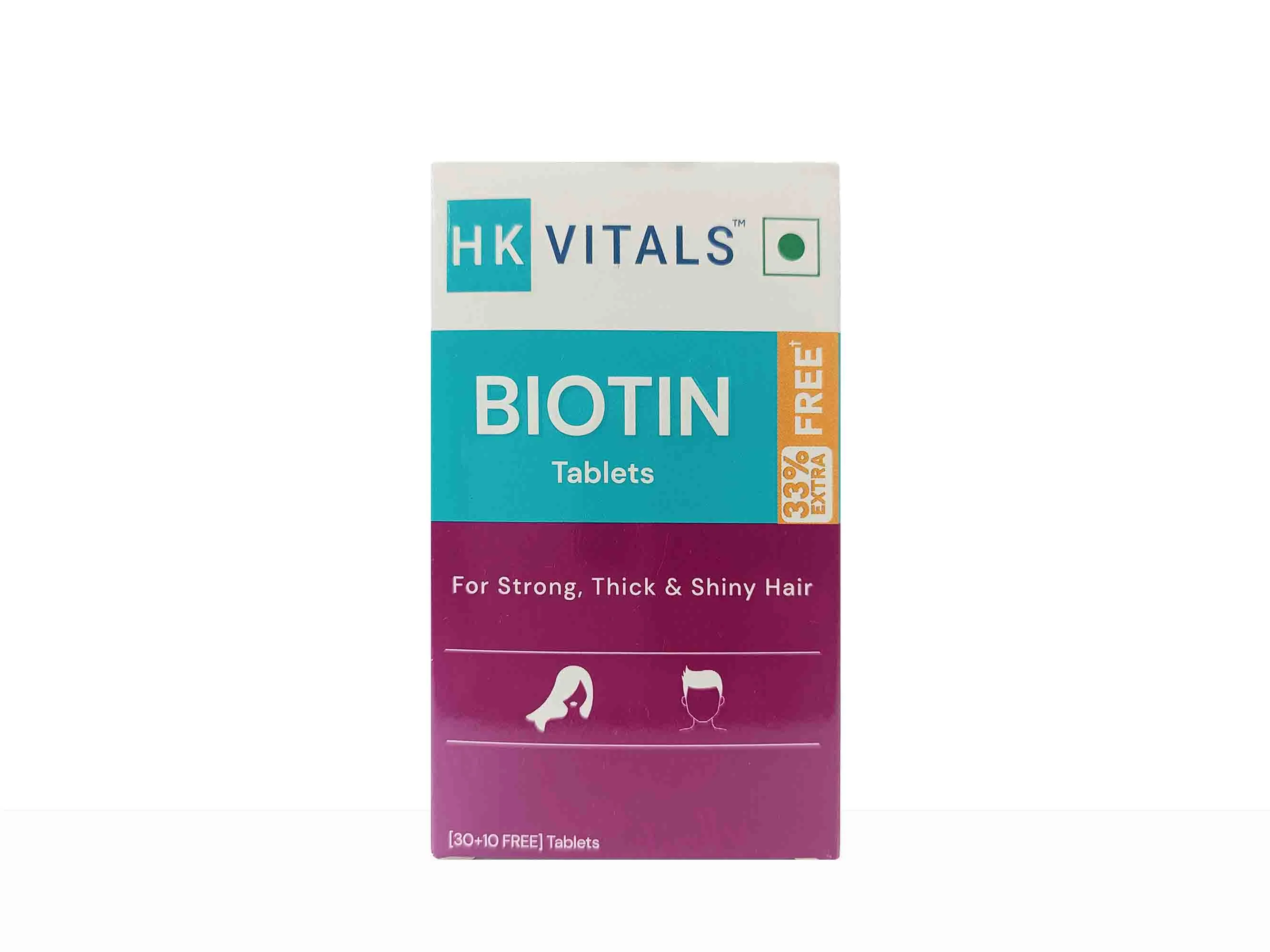 HK Vitals Biotin 10000 mcg Tablet - Image 5