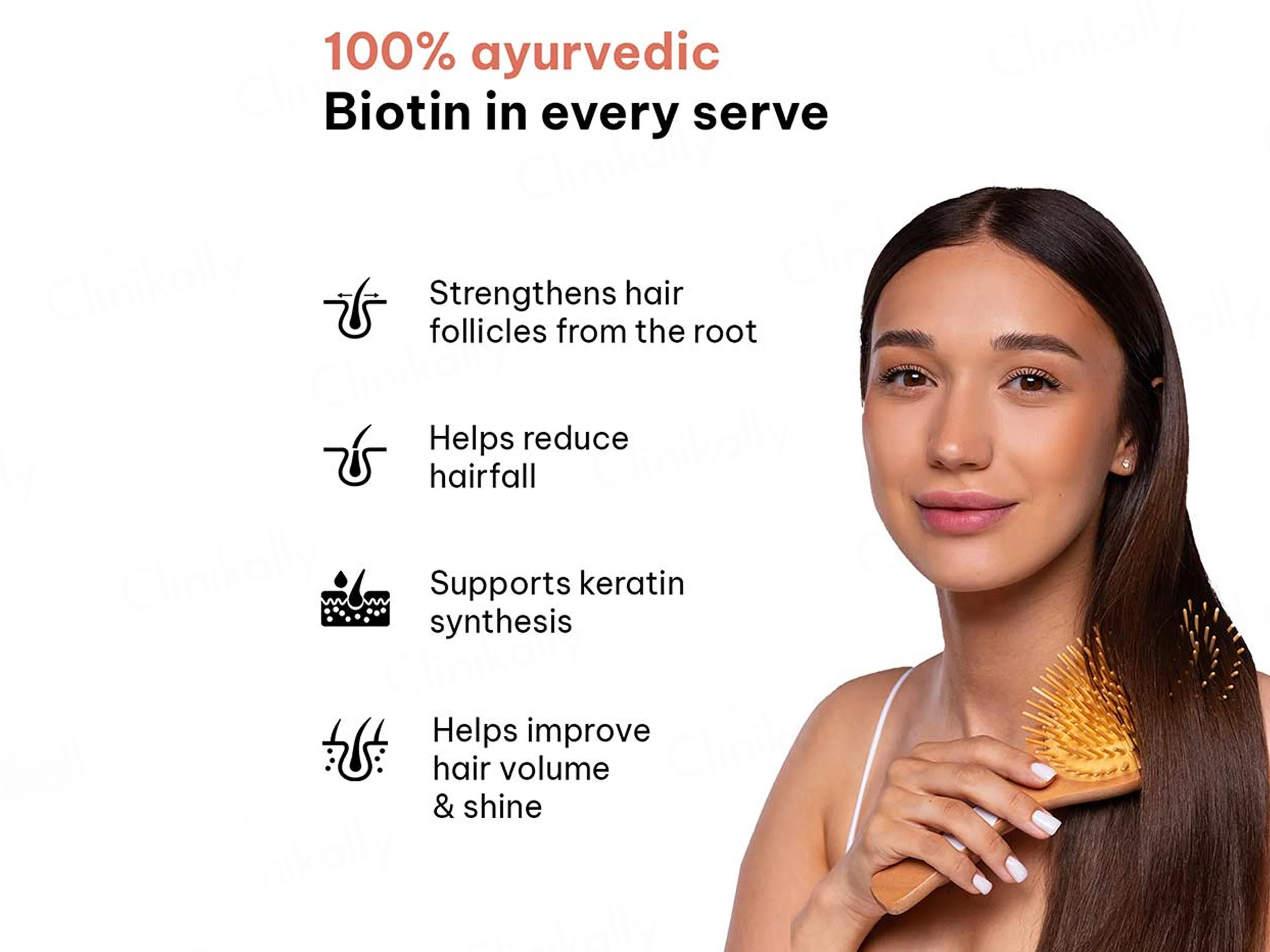 HK Vitals Biotin Anti-Hairfall Supplement Tablet - Image 2