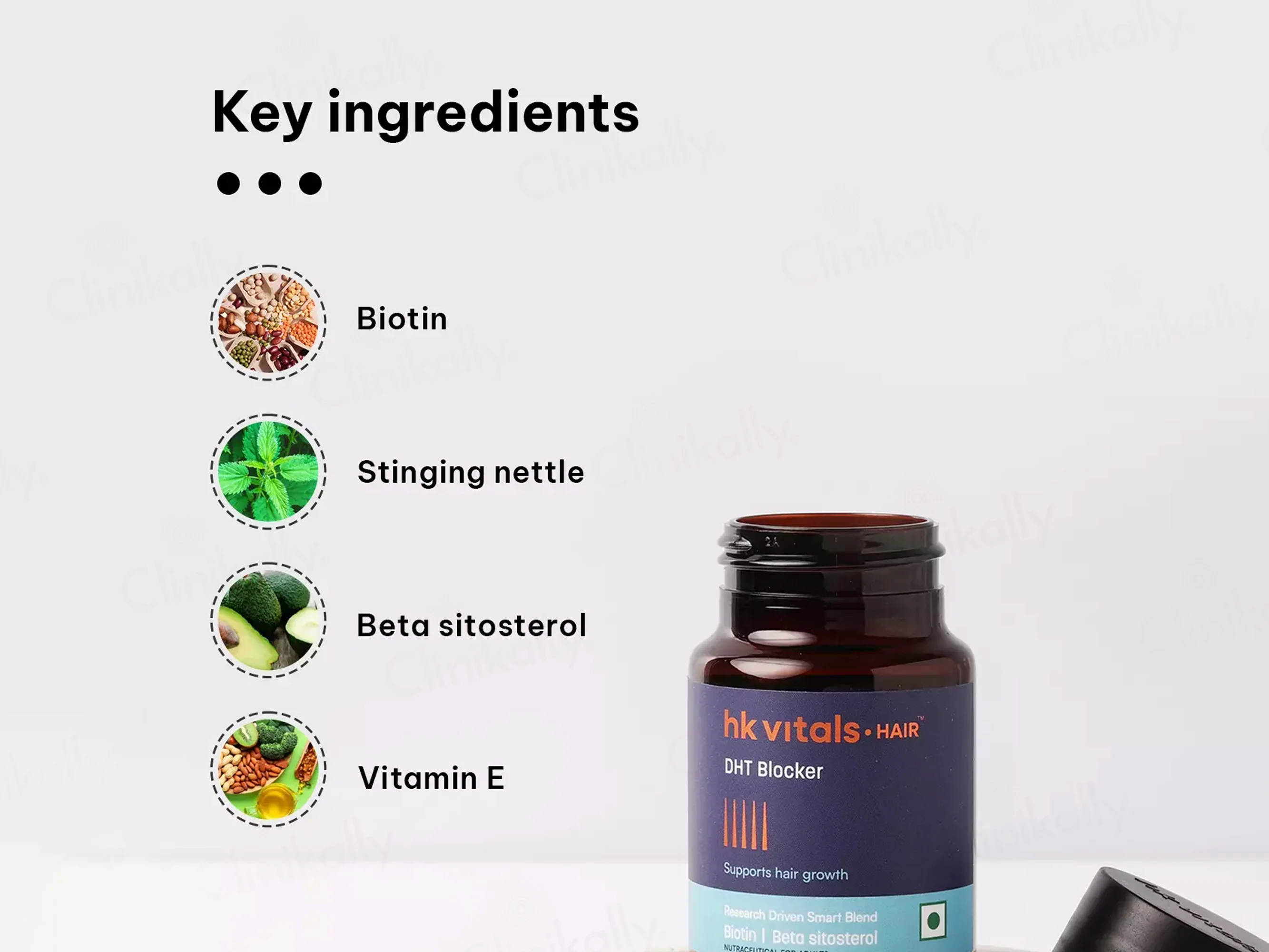 HK Vitals DHT Blocker With Biotin Tablet - Image 7