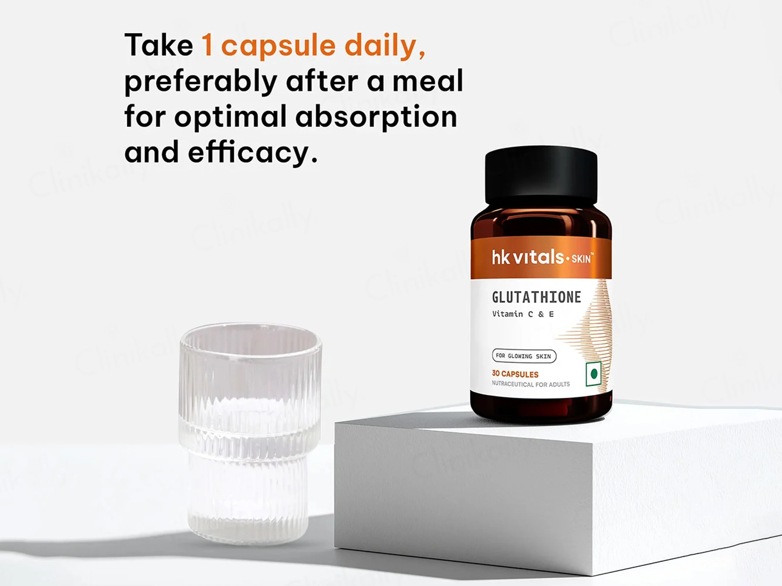 HK Vitals Glutathione With Vitamin C & E Capsule - Image 5