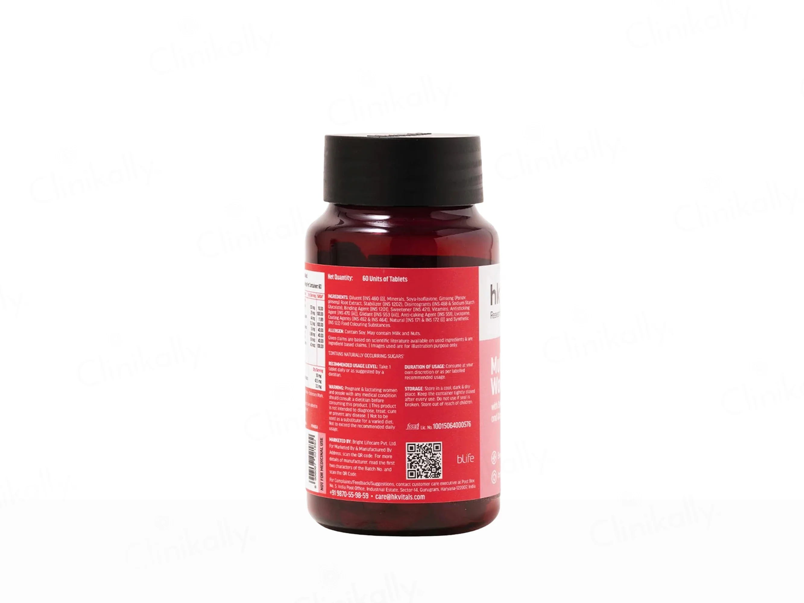 HK Vitals Multivitamin With Soya-Isoflavones, Lycopene & Ginseng Extract Tablet For Women - Image 11