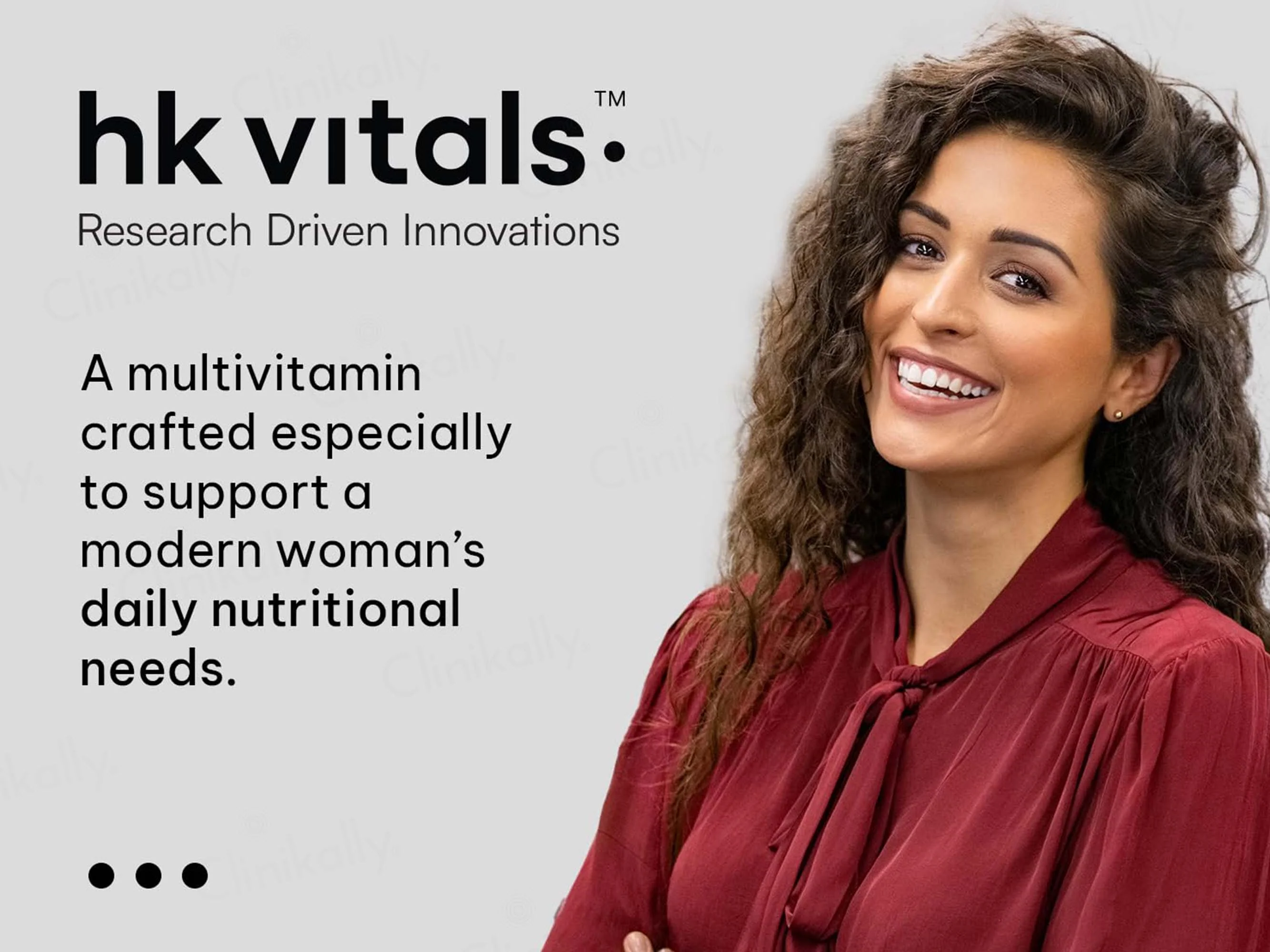 HK Vitals Multivitamin With Soya-Isoflavones, Lycopene & Ginseng Extract Tablet For Women - Image 2
