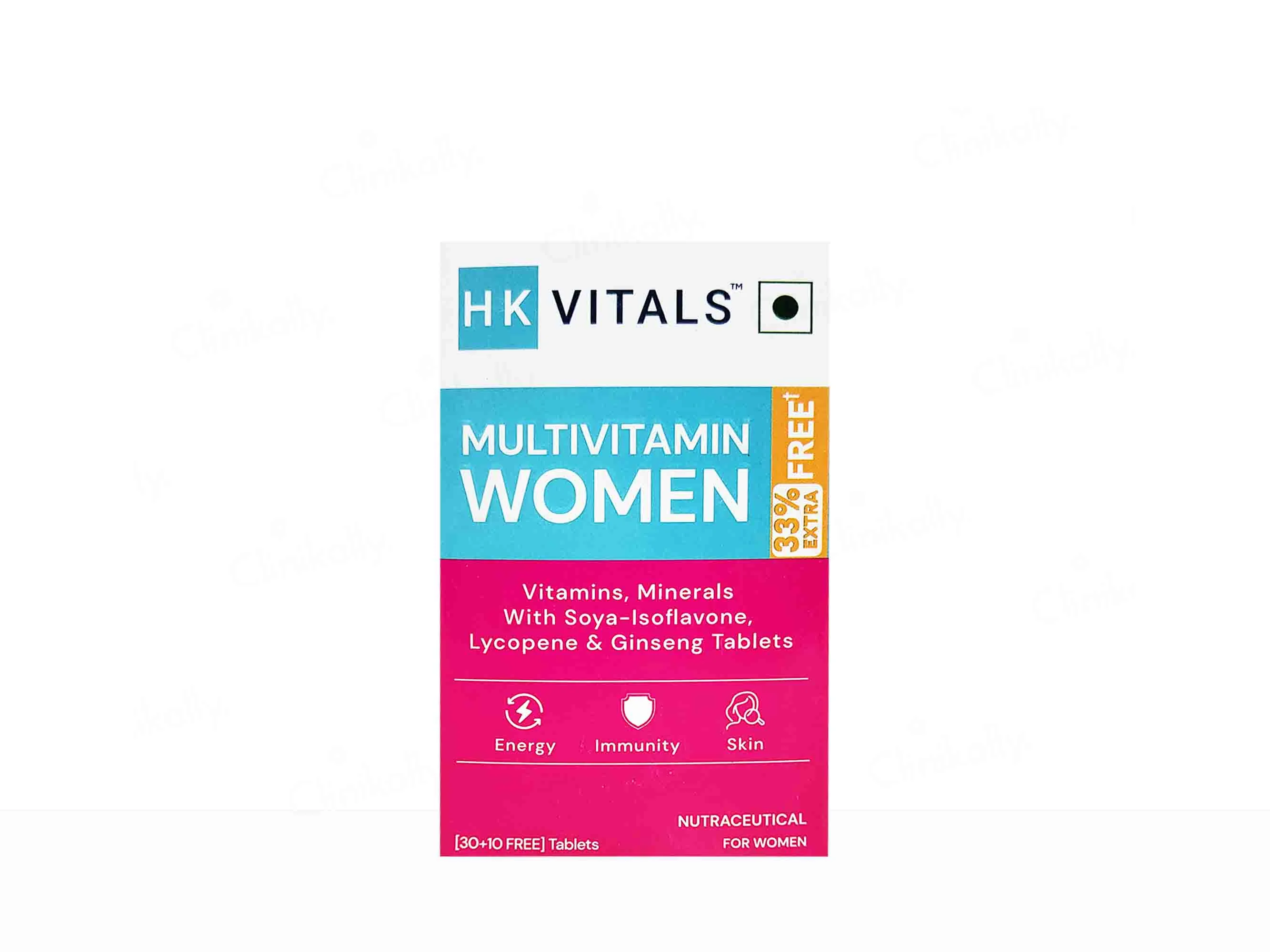 HK Vitals Multivitamin With Soya-Isoflavones, Lycopene & Ginseng Extract Tablet For Women - Image 7