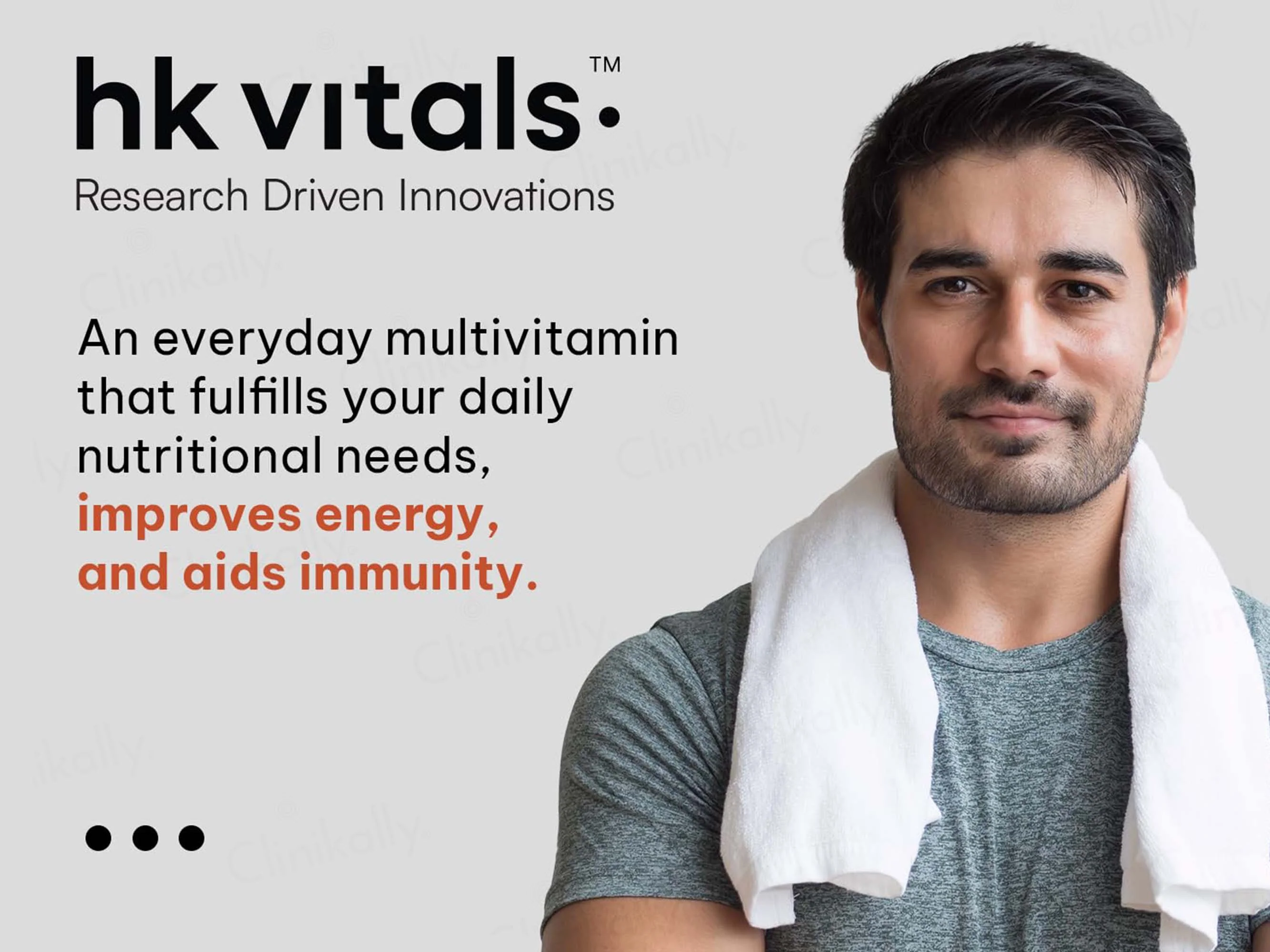 HK Vitals Multivitamin With Zinc & Vitamin C Tablet - Image 2