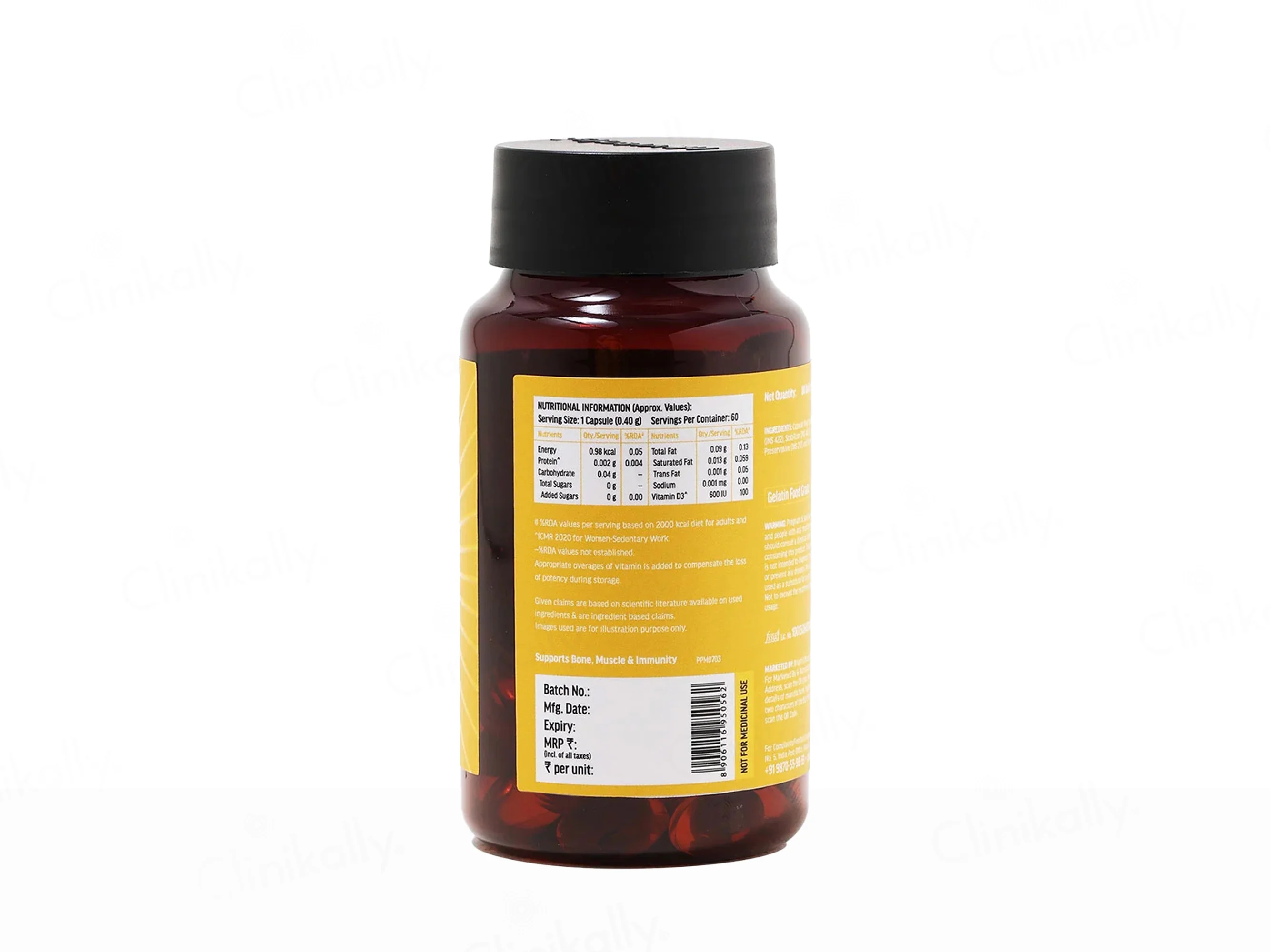 HK Vitals Vitamin D3 Soft Gelatin Capsule - Image 10