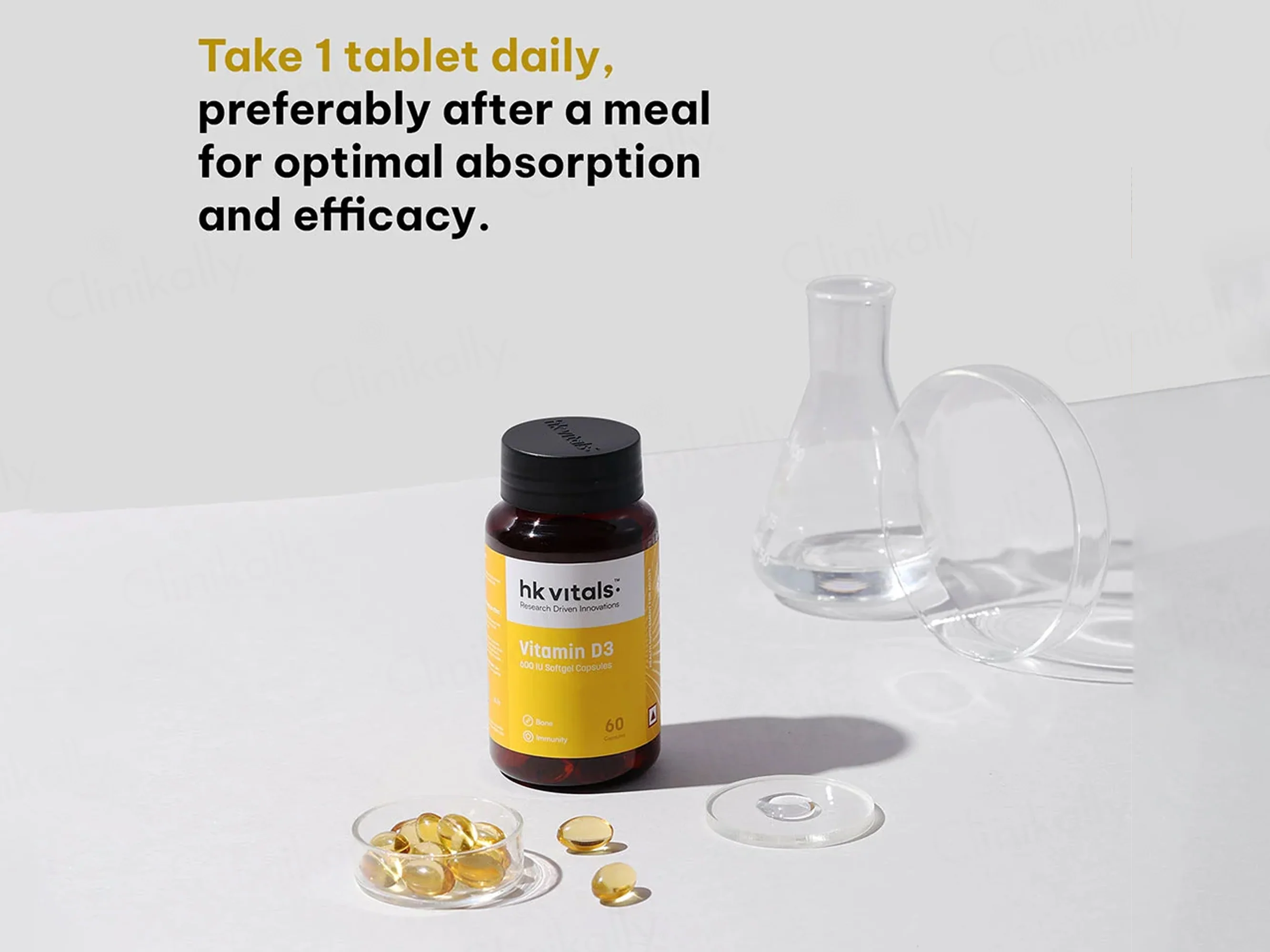 HK Vitals Vitamin D3 Soft Gelatin Capsule - Image 6