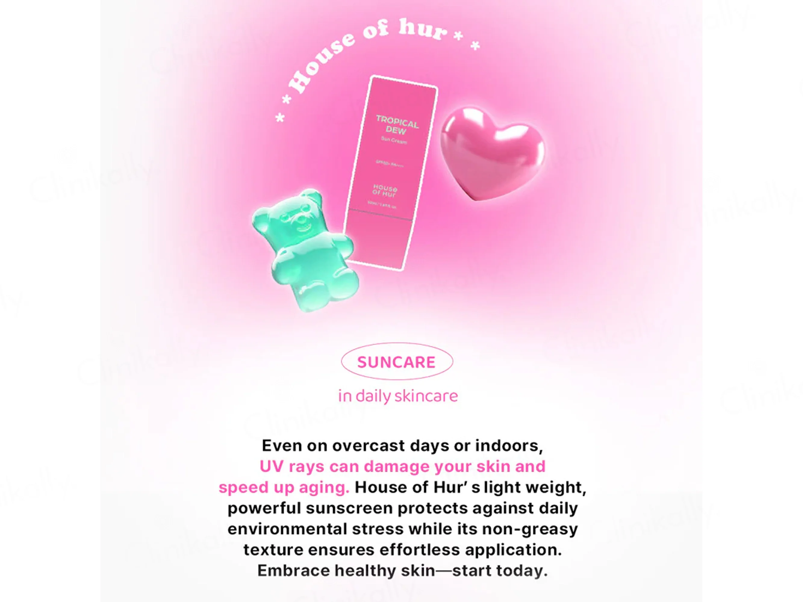 House Of Hur Tropical Dew Sun Cream - Image 3