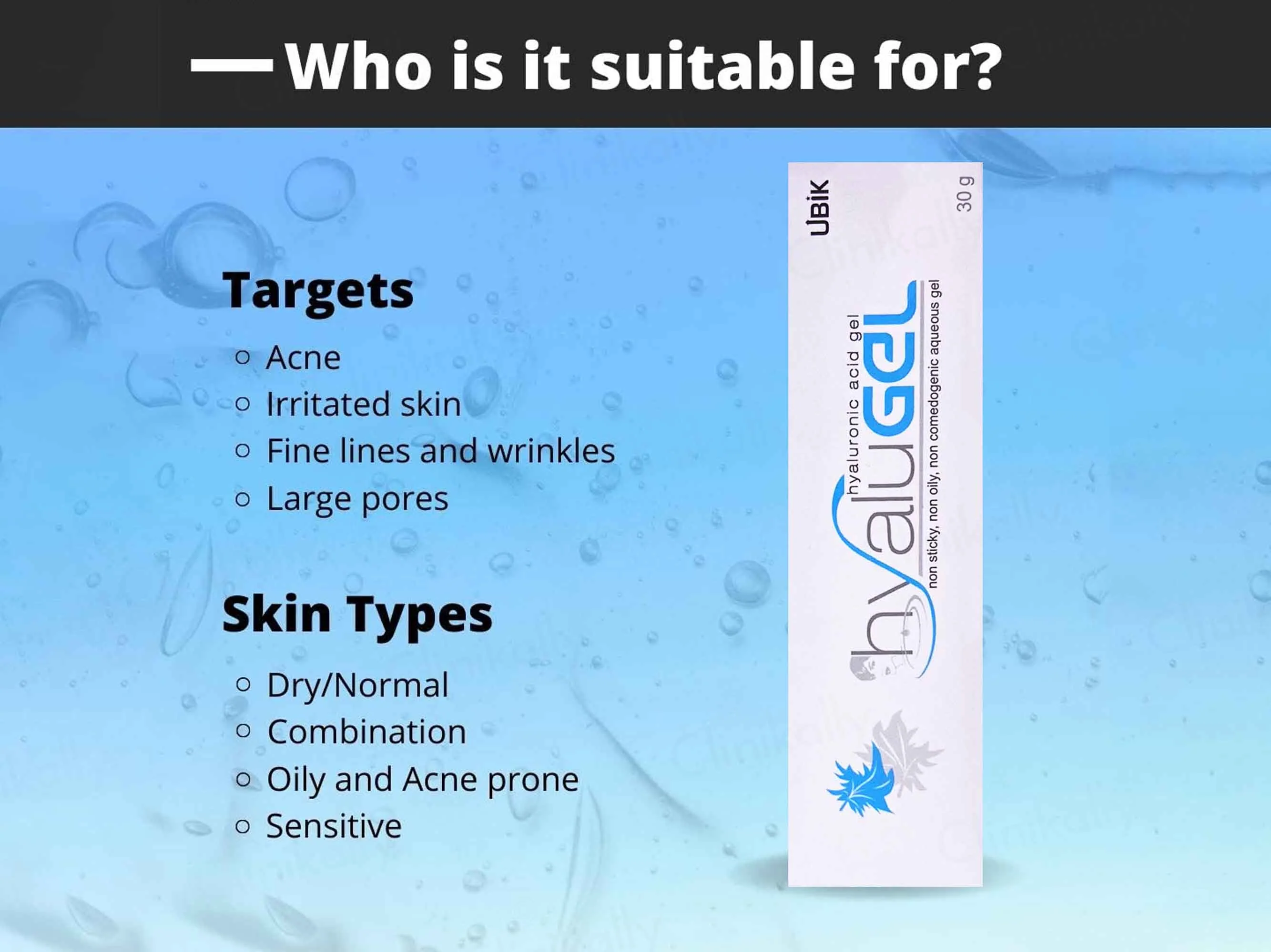 Hyalugel Hyaluronic Acid Gel - Image 2