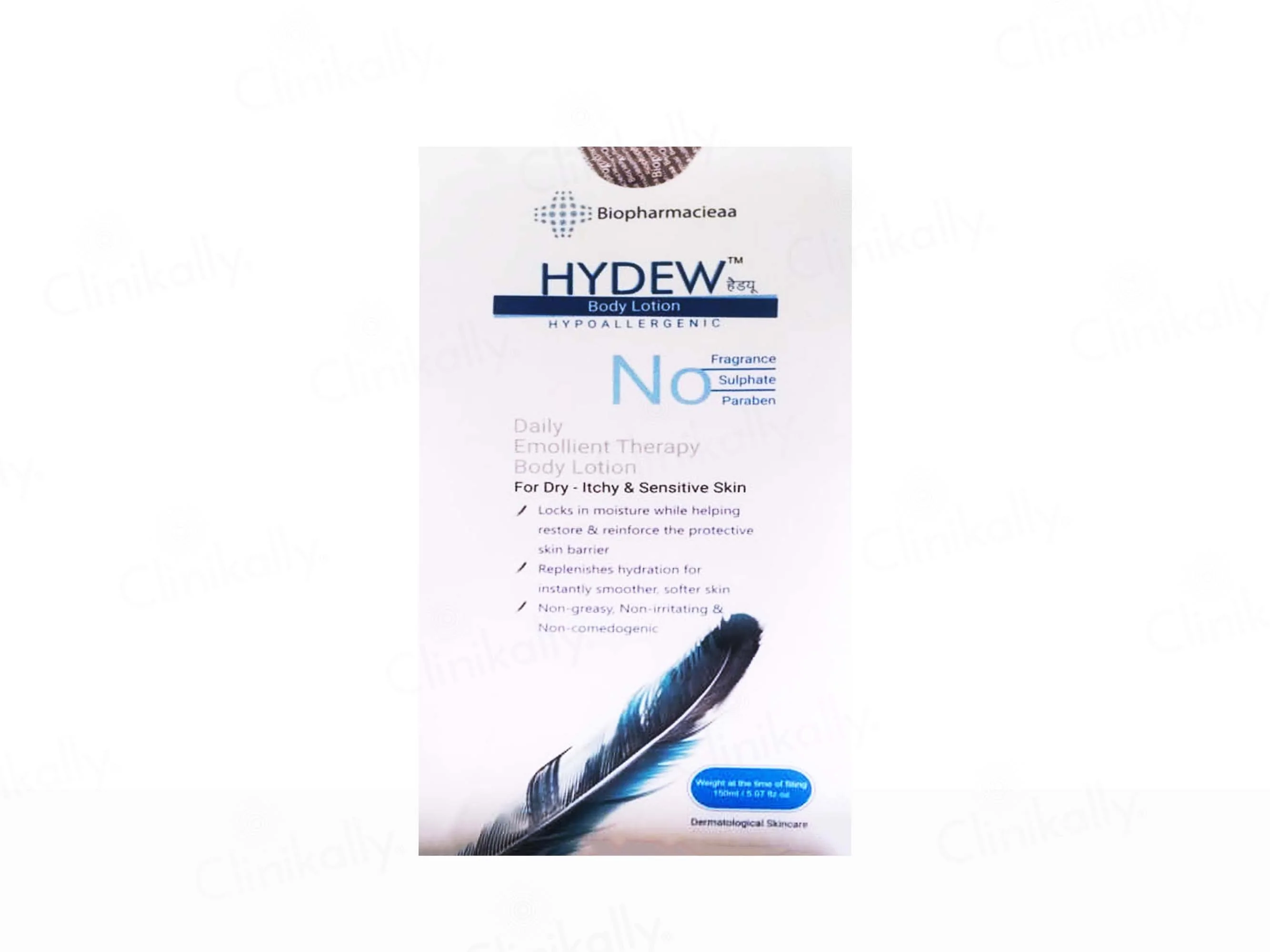 Hydew Hypoallergenic Body Lotion - Image 4