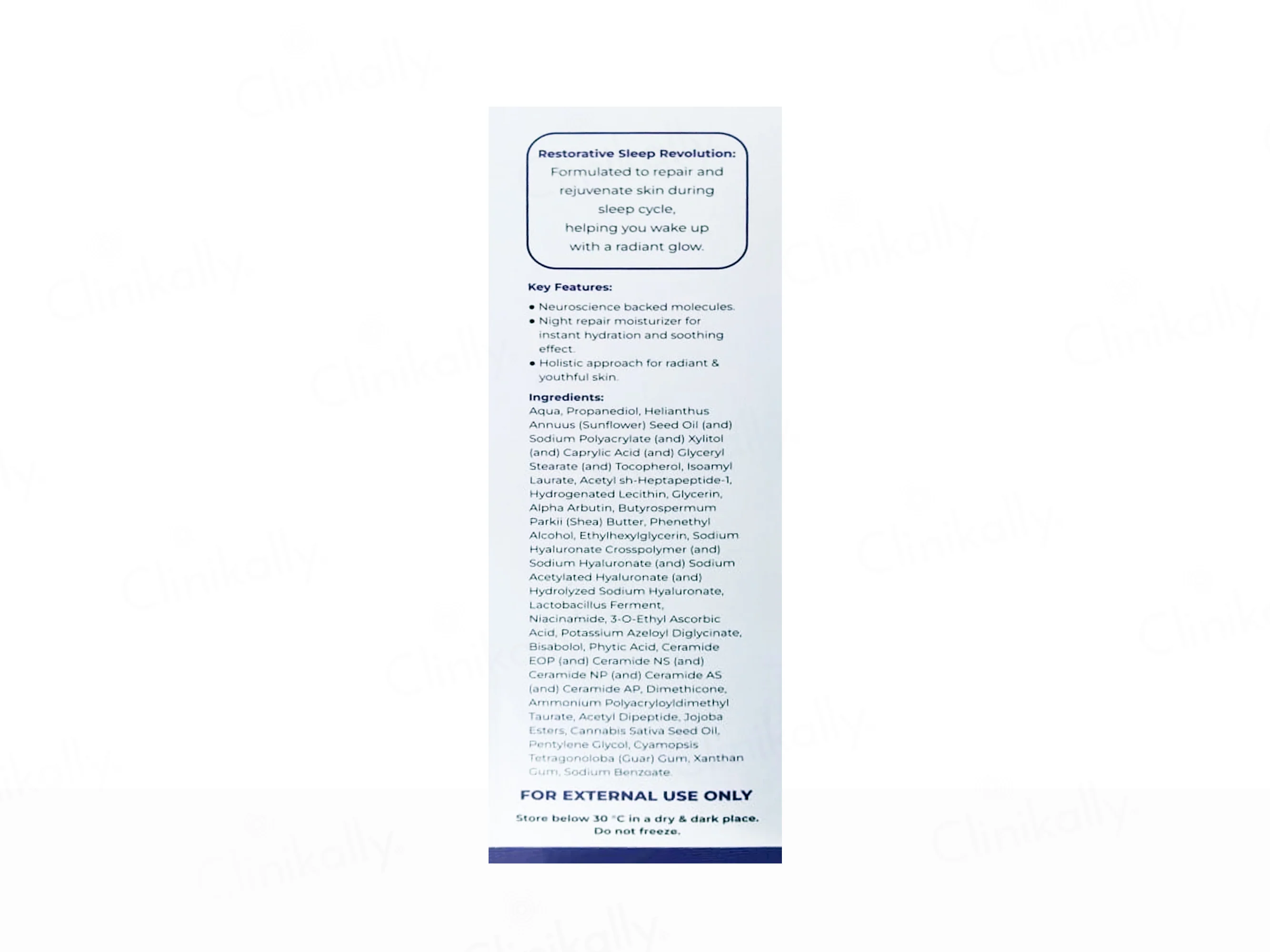 Hydew PM Neurocosmetic Night Moisturizer - Image 2