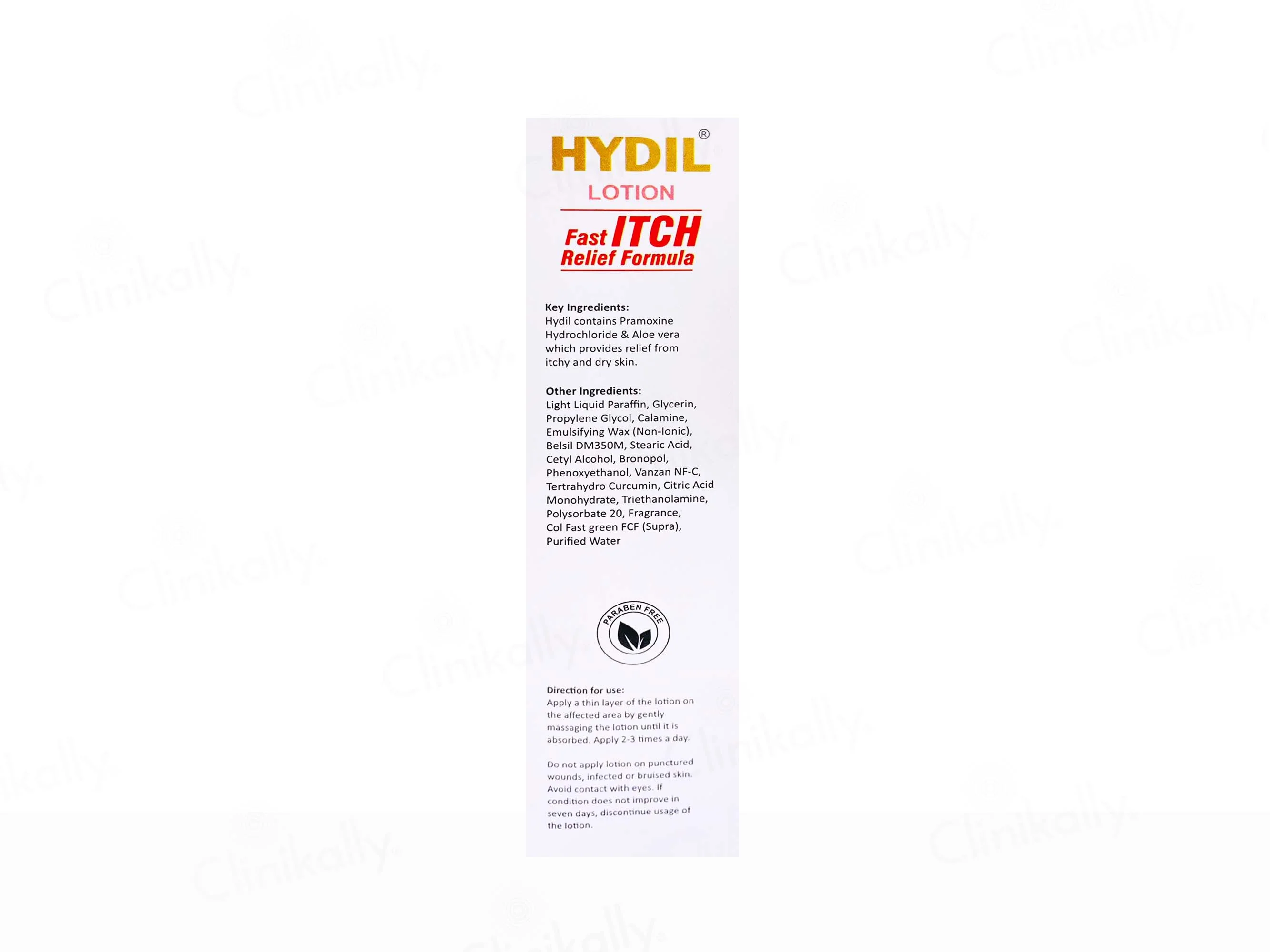 Hydil Itch Relief Lotion - Image 2