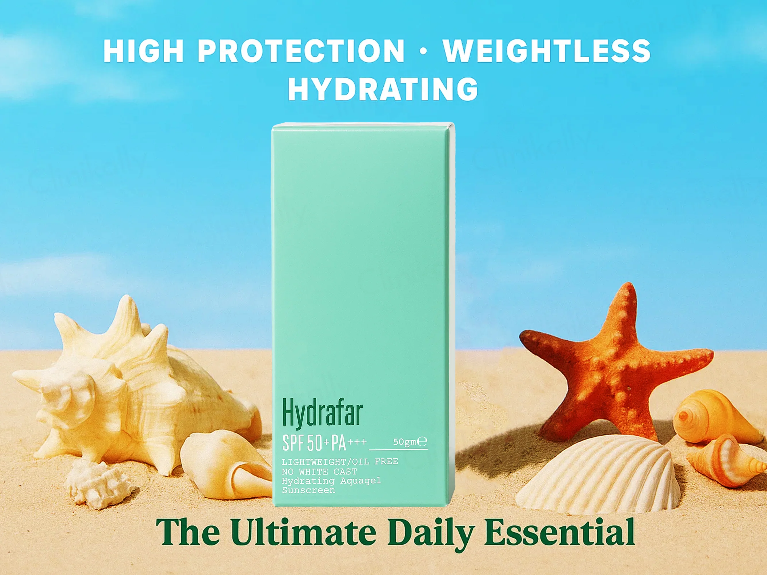 Hydrafar Aquagel Sunscreen SPF 50 PA+++ - Image 5