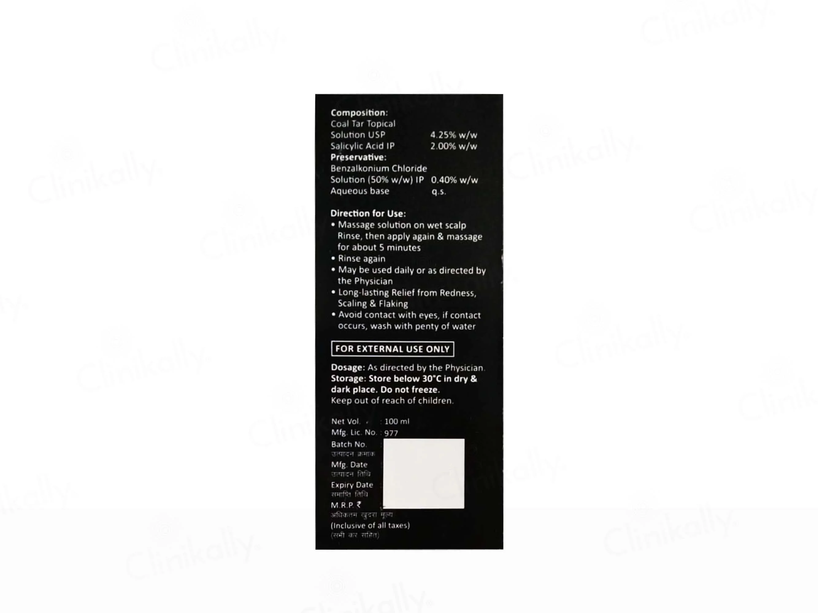 Hydrahair CS Scalp Solution - Image 3