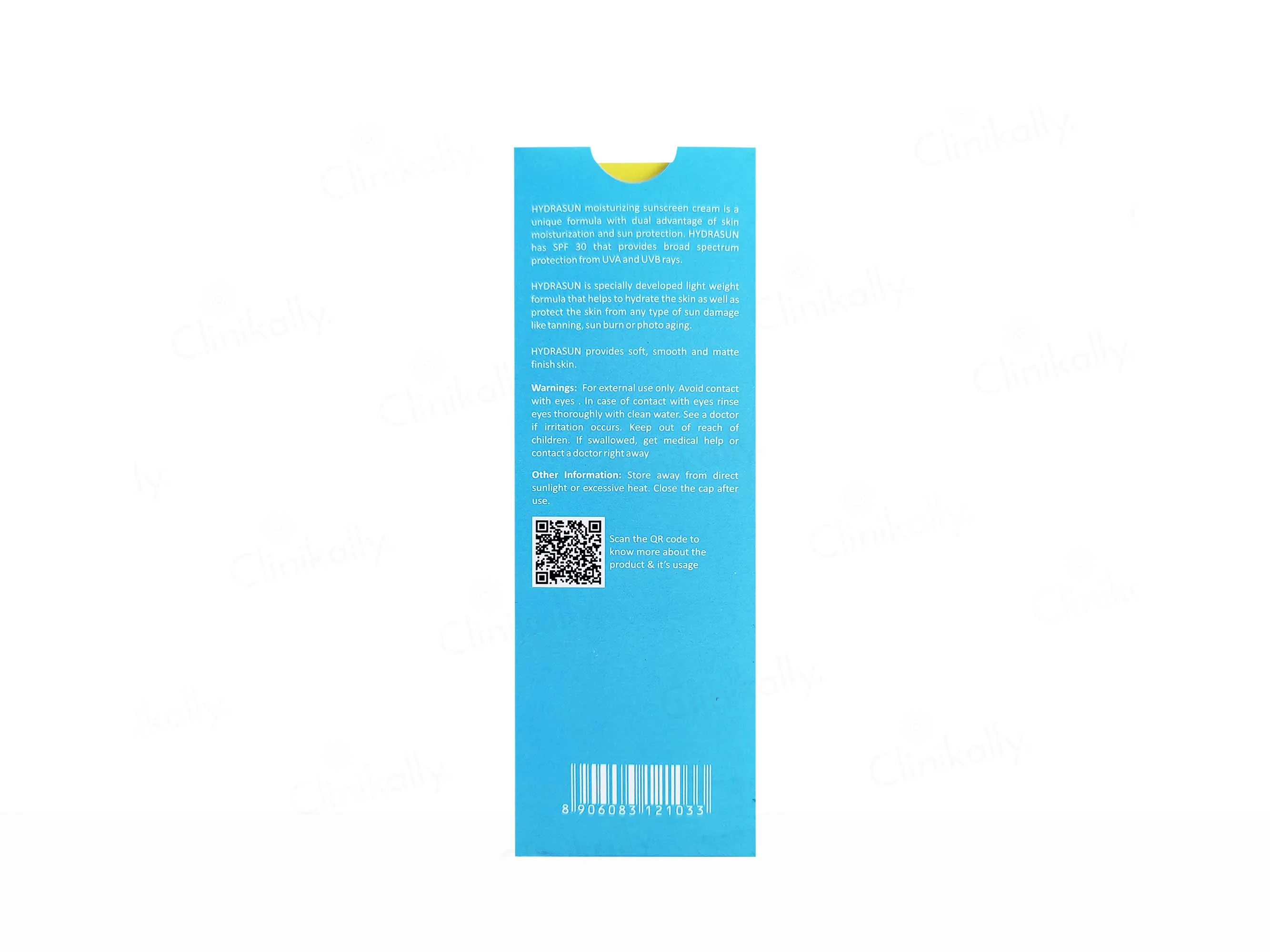Hydrasun Moisturising Sunscreen Cream SPF 30 - Image 6