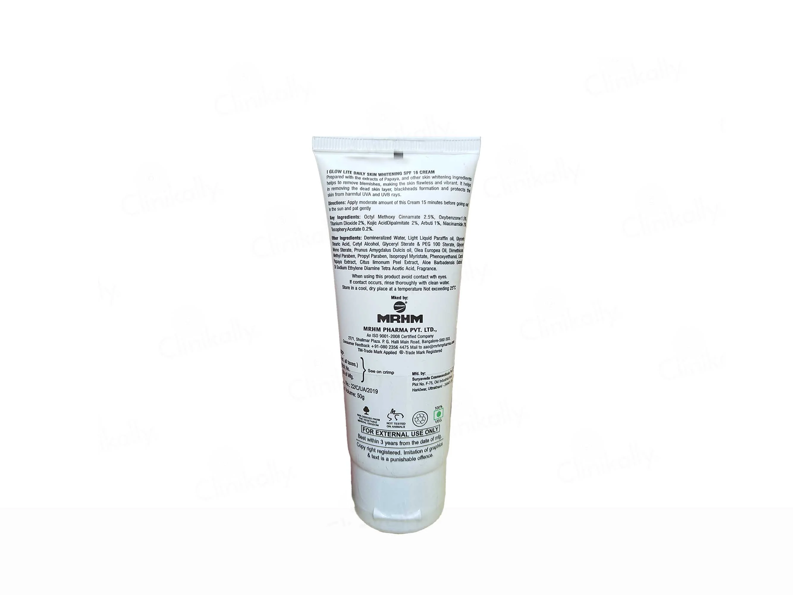 I-Glow Lite Daily Skin Whitening Cream SPF 16 - Image 3