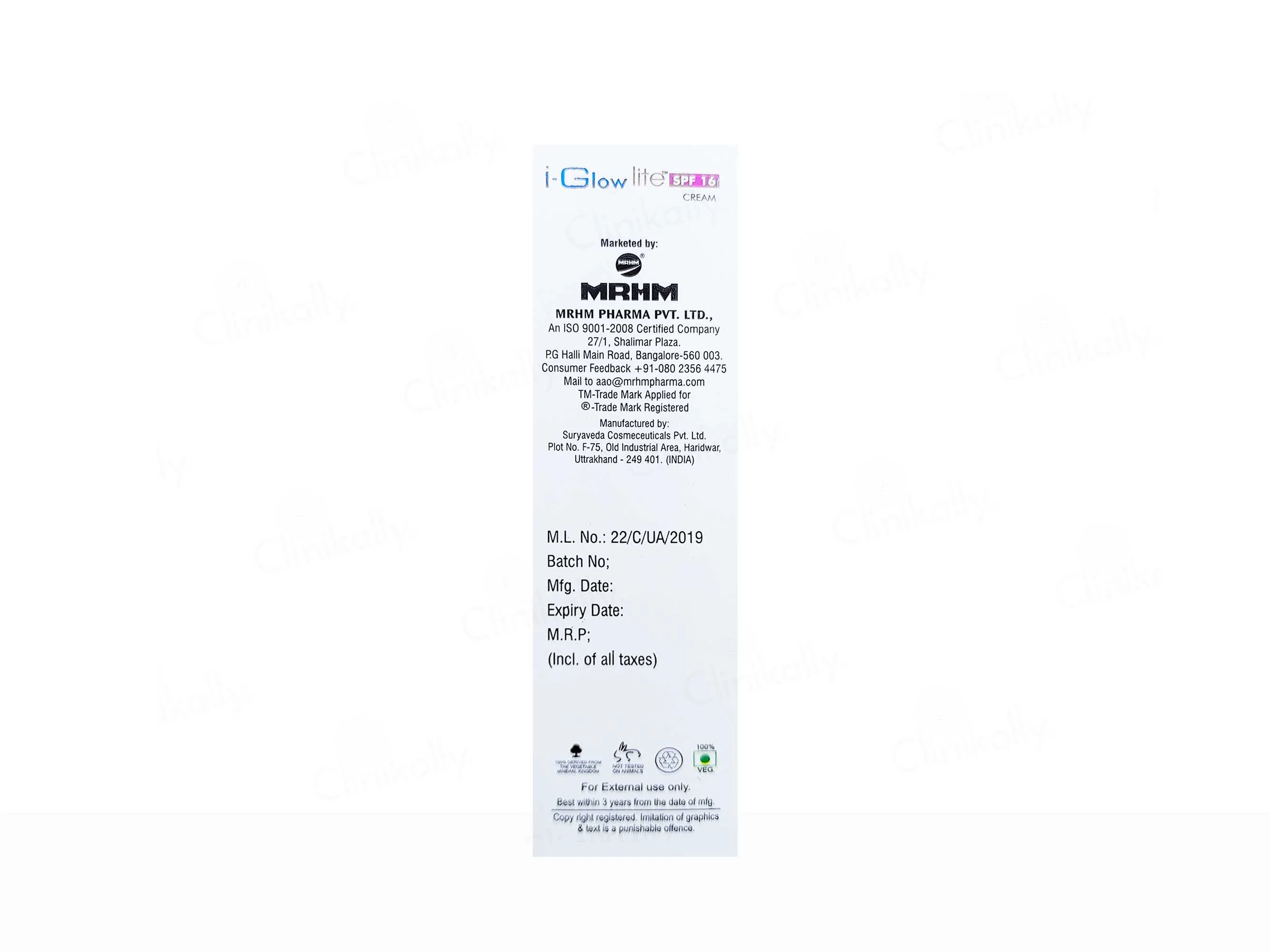 I-Glow Lite Daily Skin Whitening Cream SPF 16 - Image 6