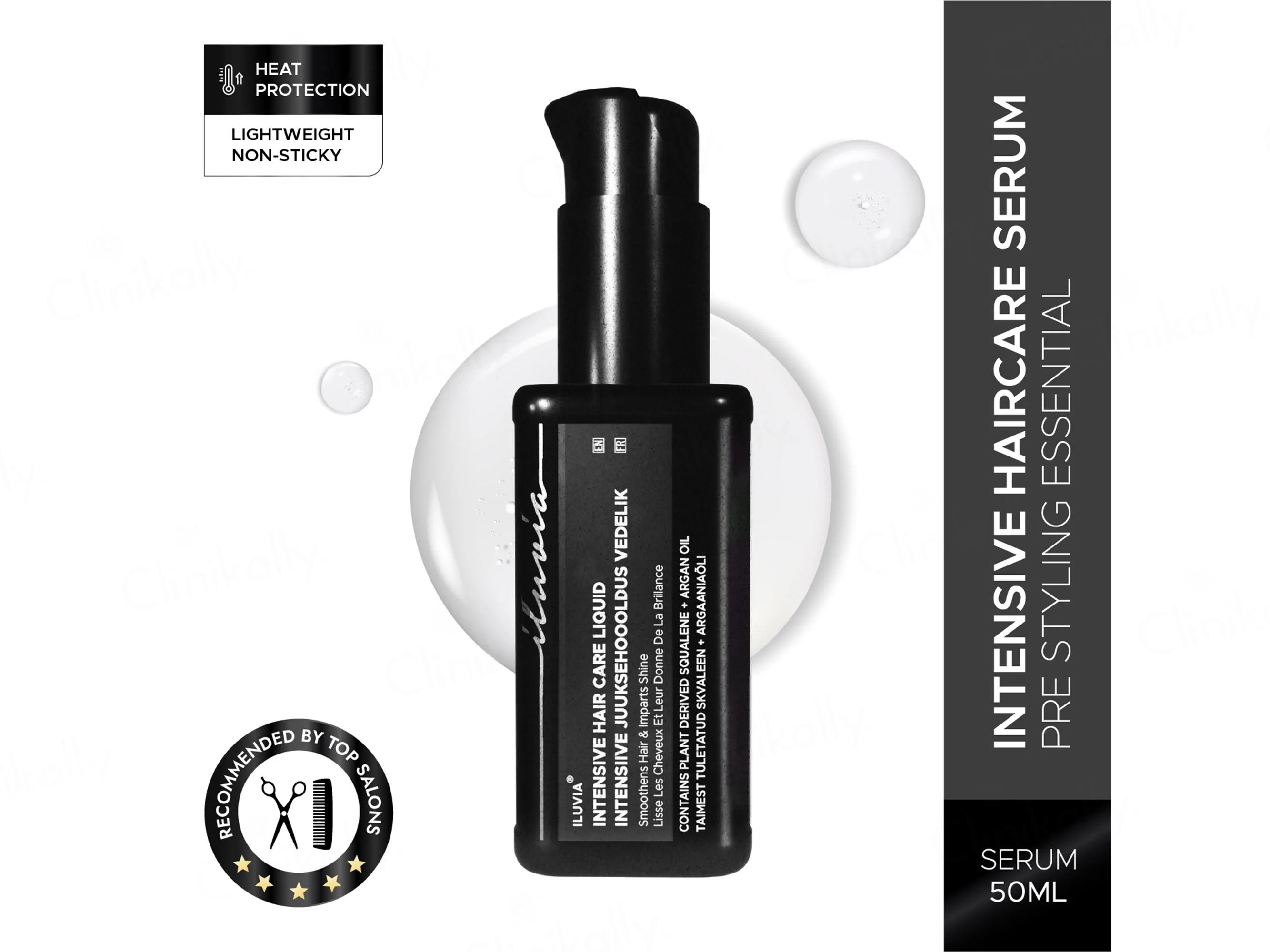 Iluvia Professional Intensive Hair Care Liquid Hair Serum - Image 2