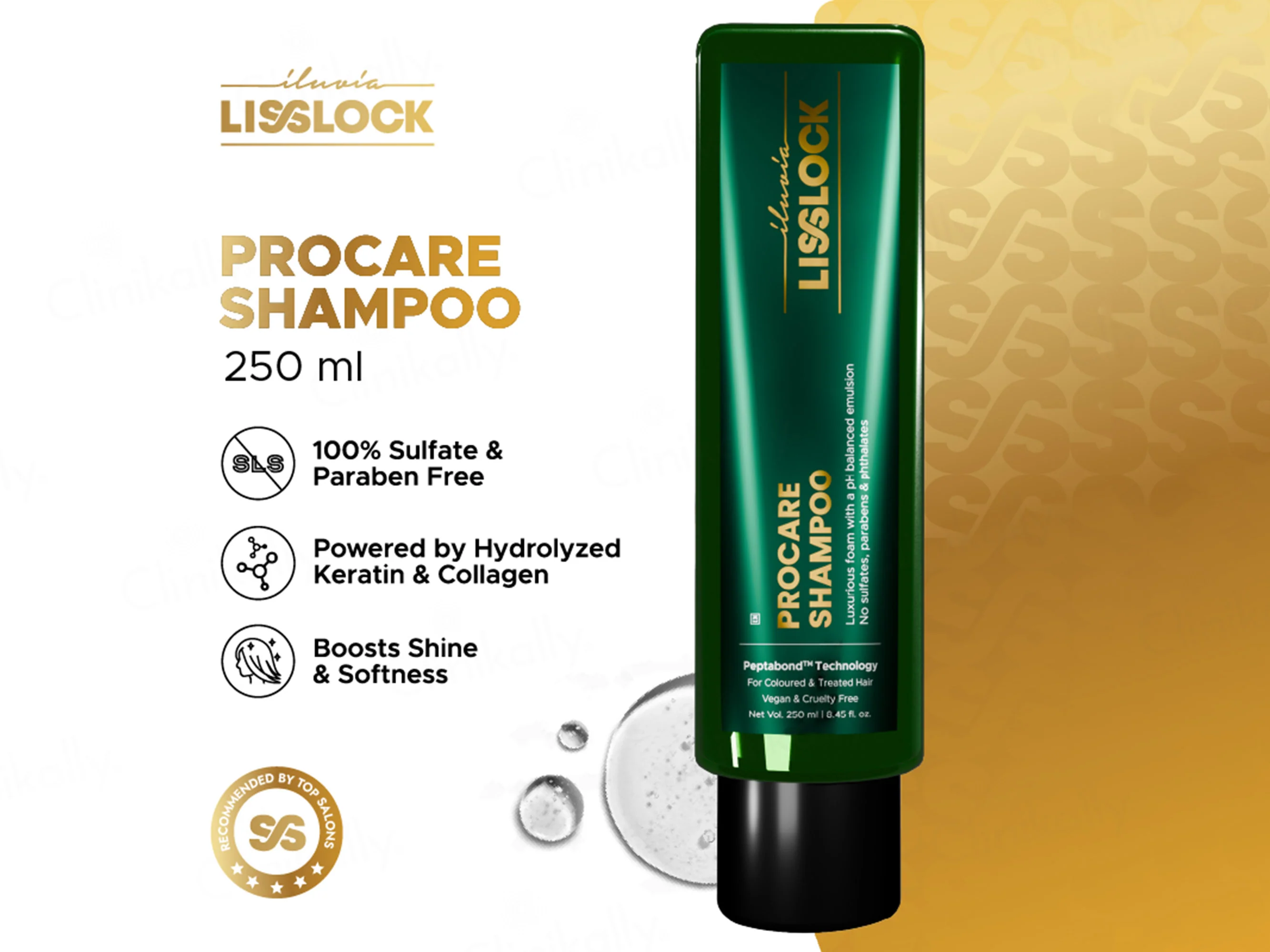 Iluvia Professional Lisslock Procare Shampoo - Image 3