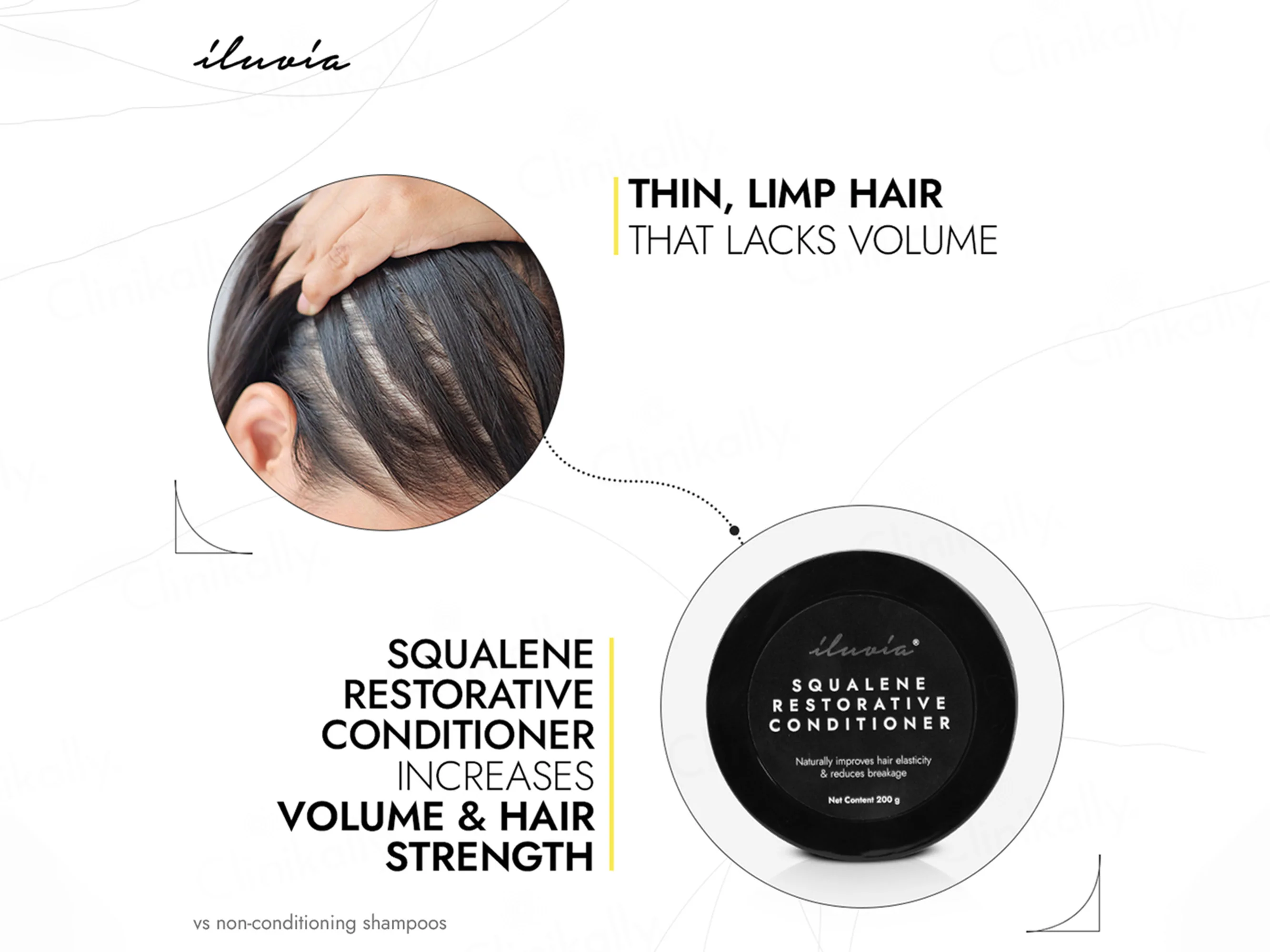 Iluvia Professional Squalene Restorative Conditioner - Image 5