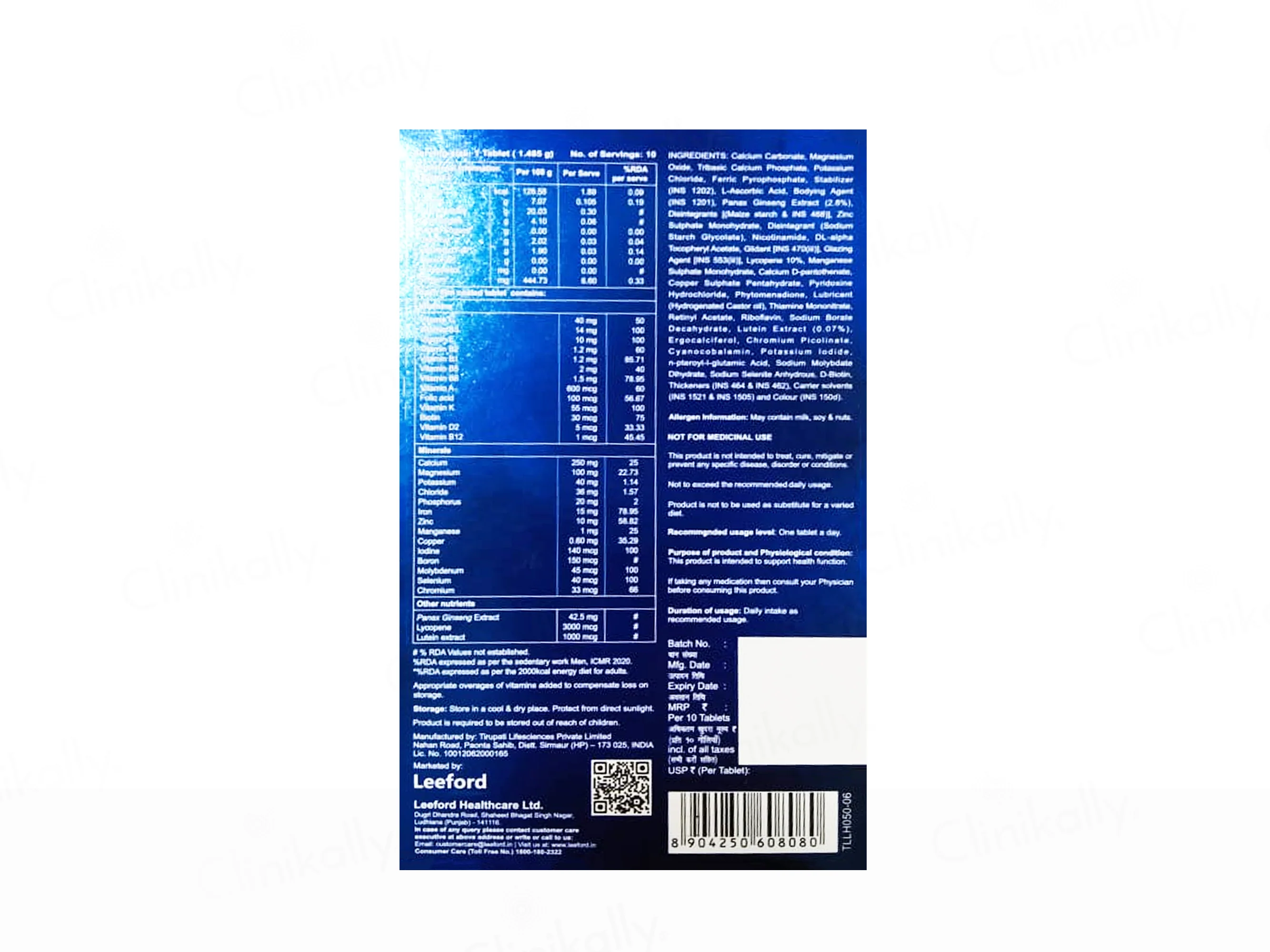 IM Activ Men Nutraceutical Tablet - Image 3