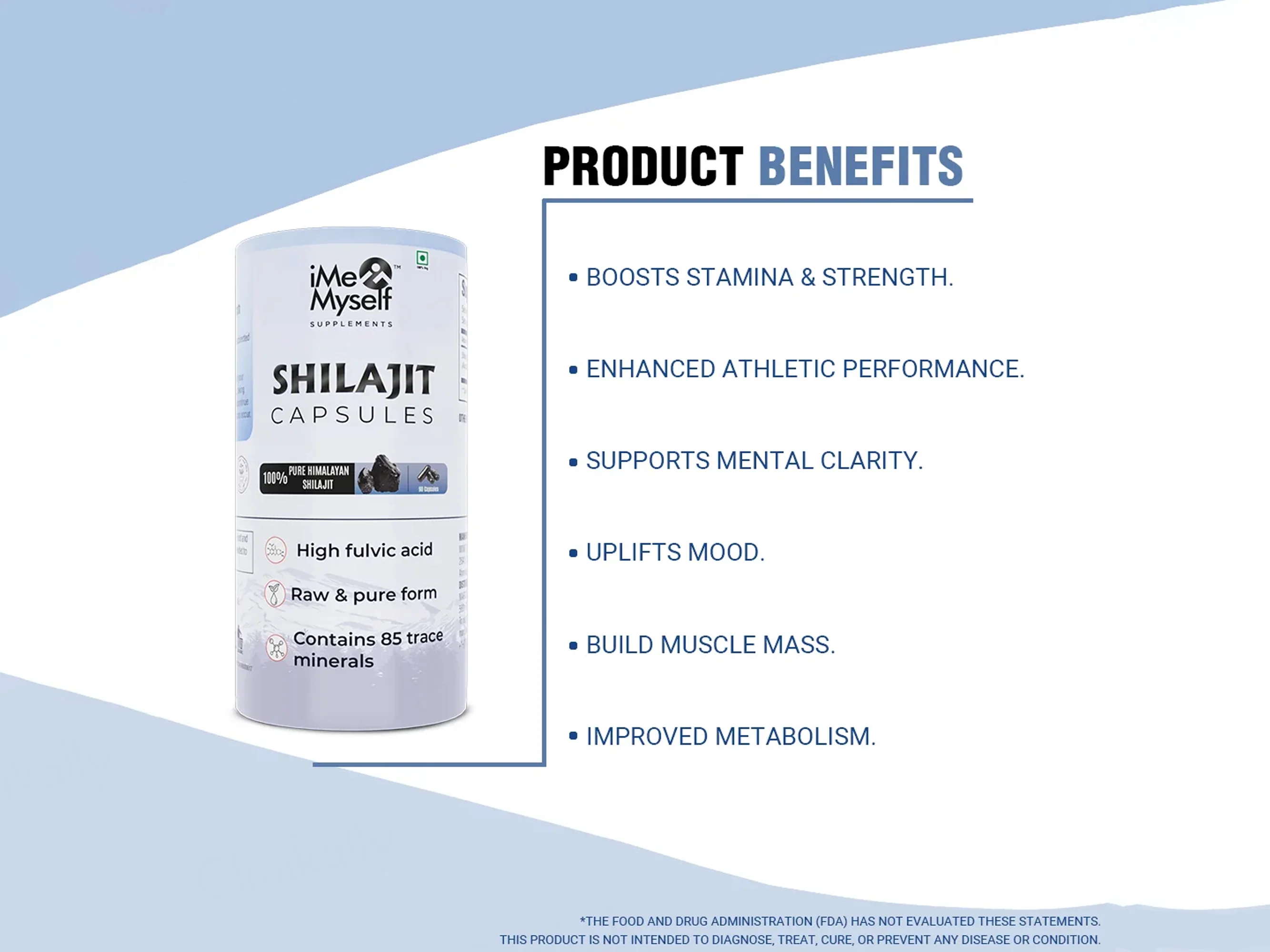iMeMyself 100% Pure Himalayan Shilajit Dietary Supplement Vegetarian Capsule - Image 3