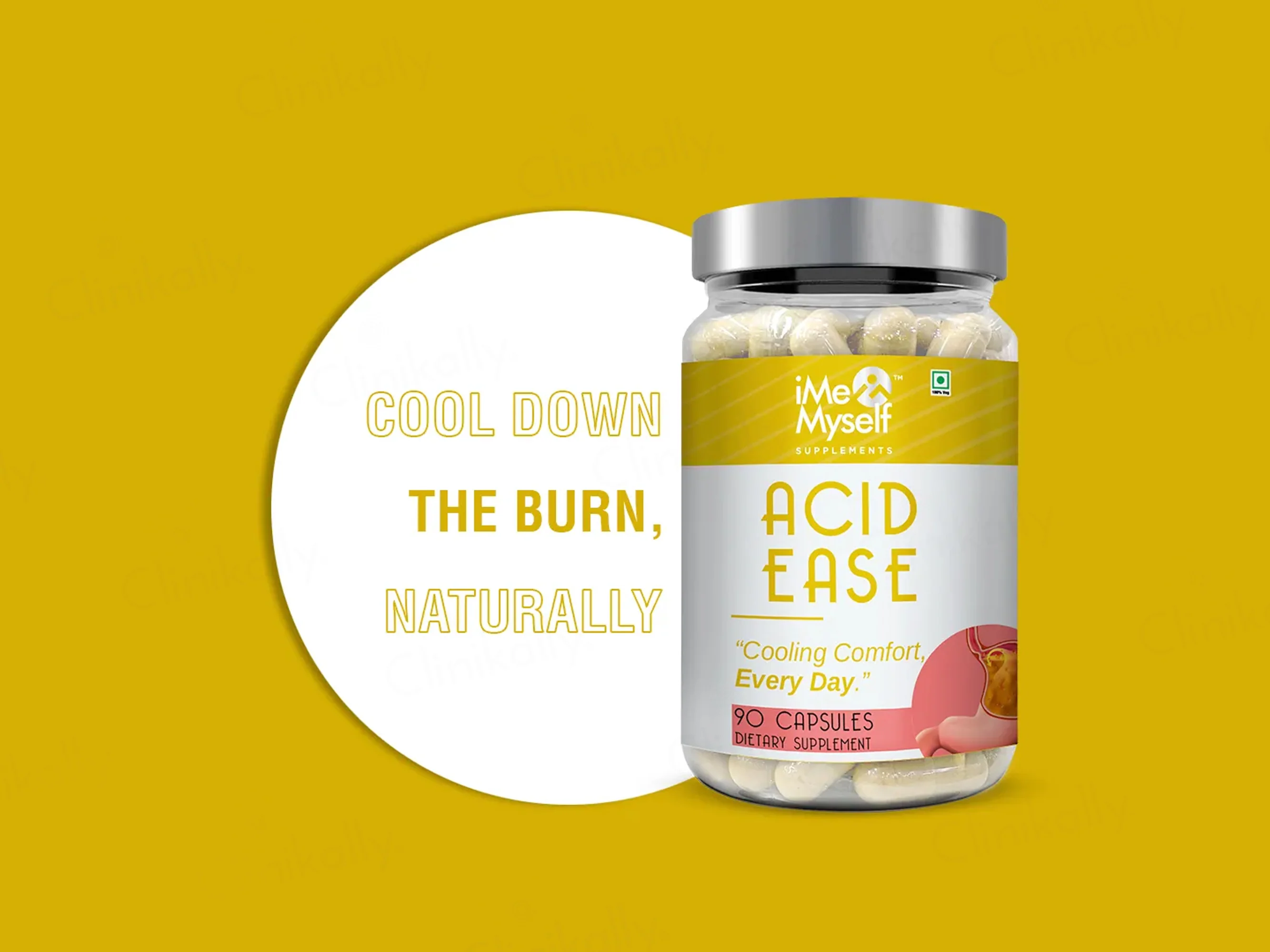 iMeMyself Acid Ease Dietary Supplement Vegetarian Capsule - Image 2