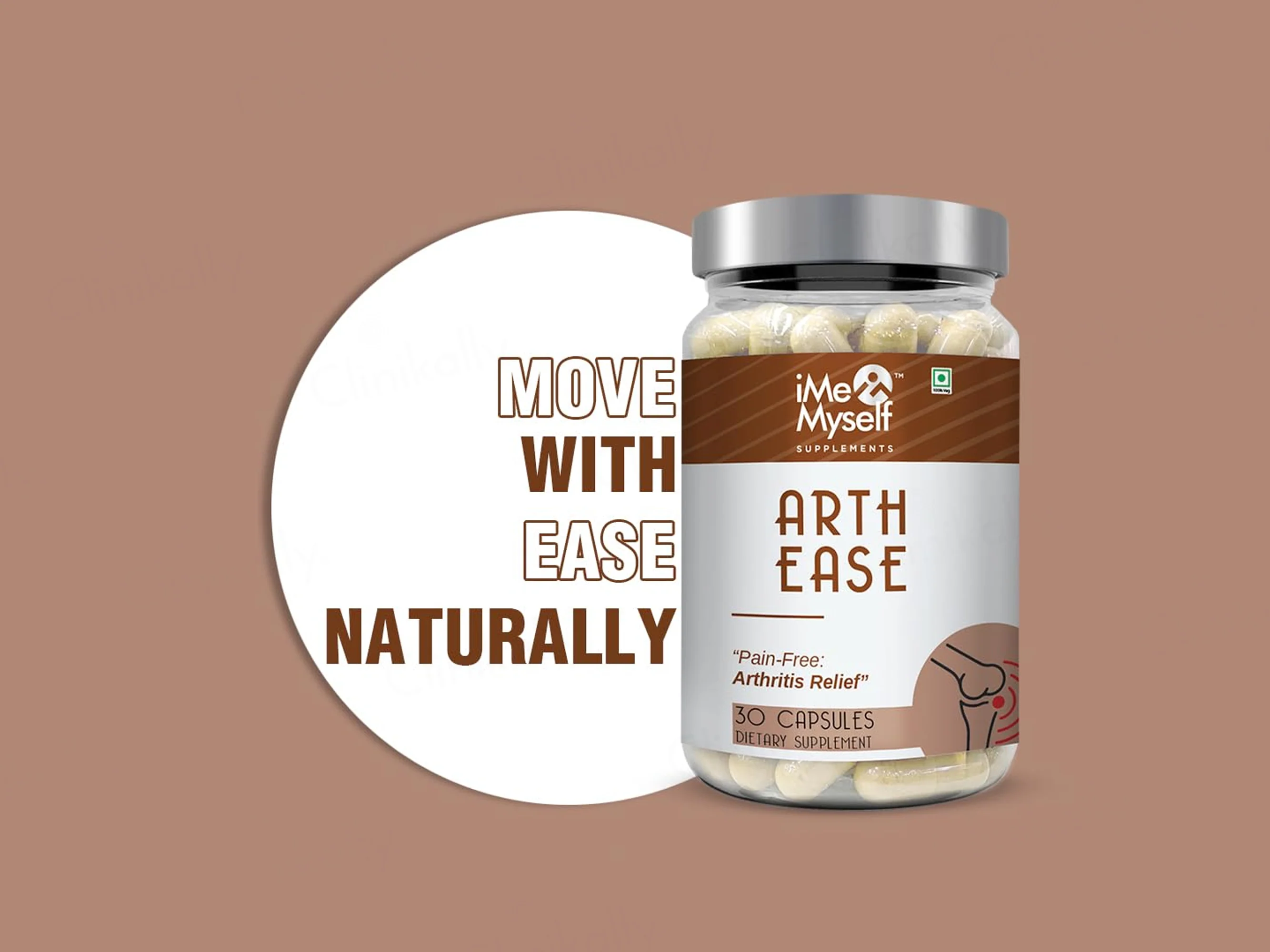 iMeMyself Arth Ease Dietary Supplement Vegetarian Capsule - Image 5