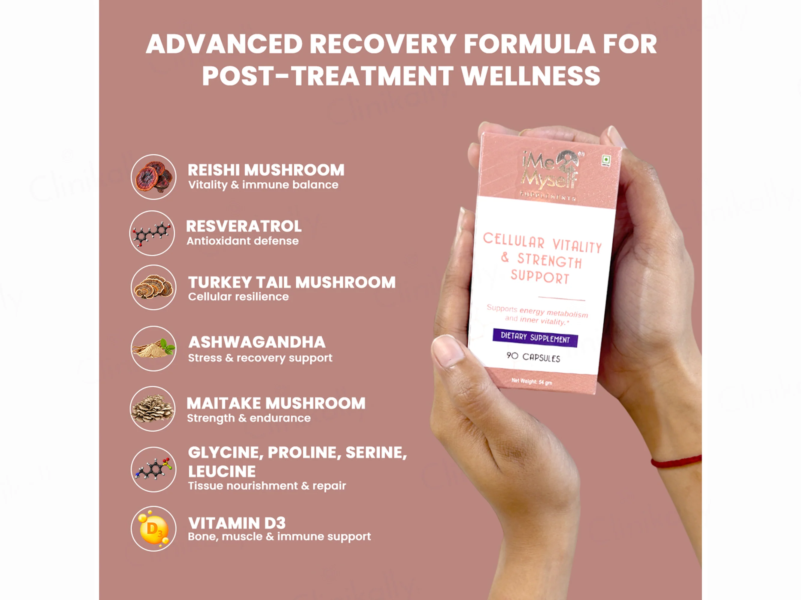 IMeMyself Cellular Vitality & Strength Support Dietary Supplement Vegetarian Capsule - Image 4
