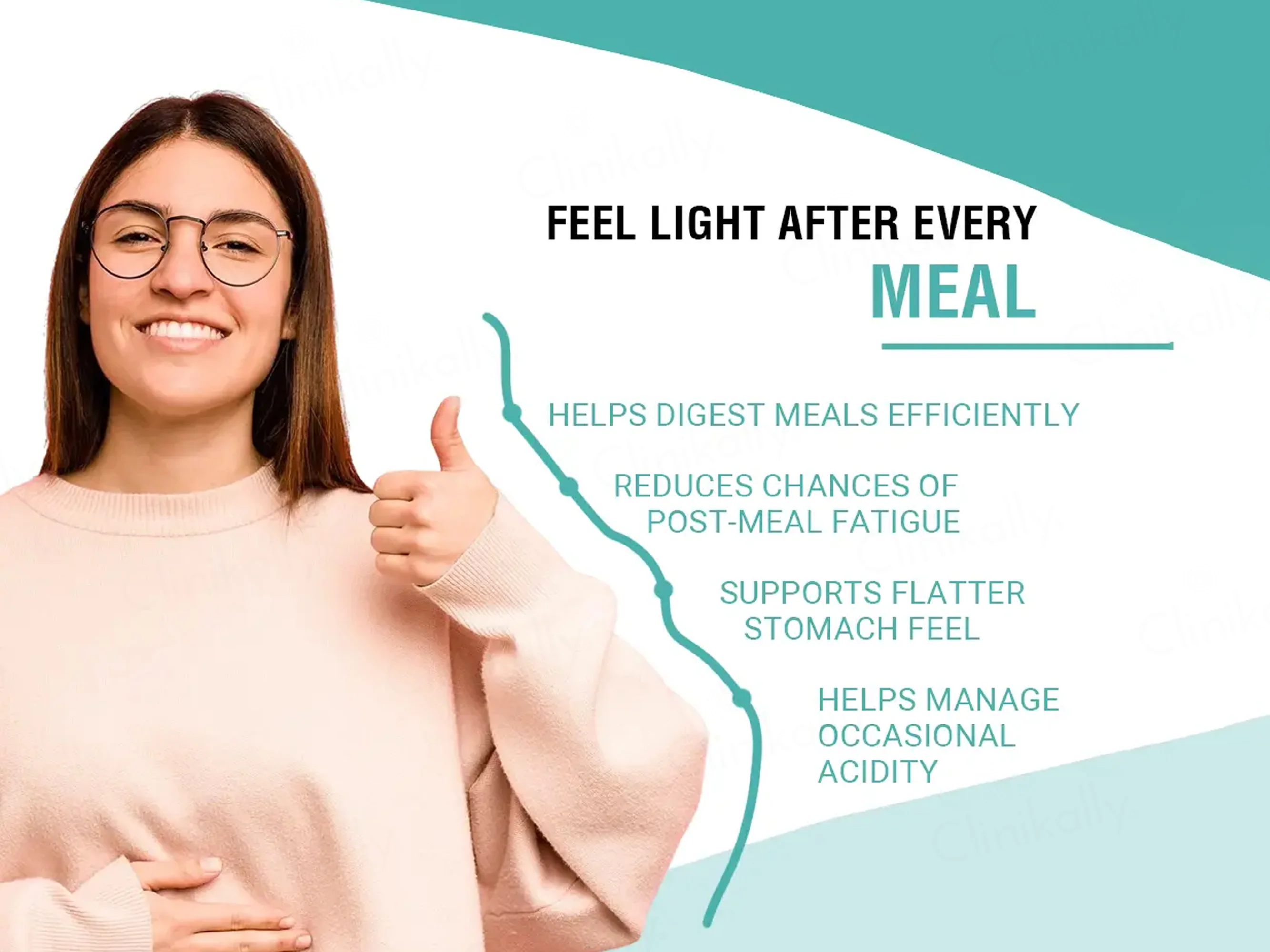 iMeMyself Digest Well Dietary Supplement Vegetarian Capsule - Image 4