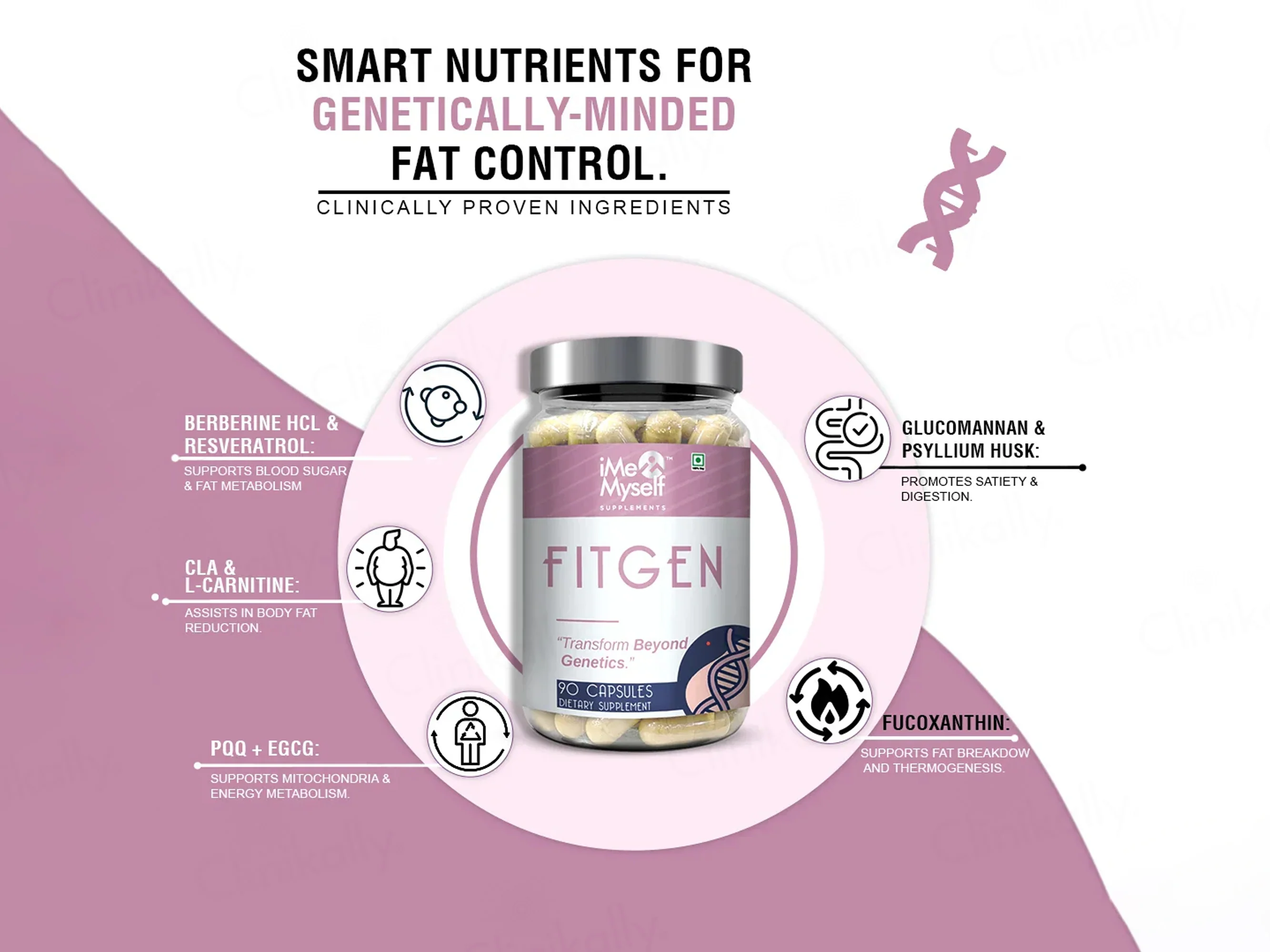 iMeMyself Fitgen Dietary Supplement Vegetarian Capsule - Image 5
