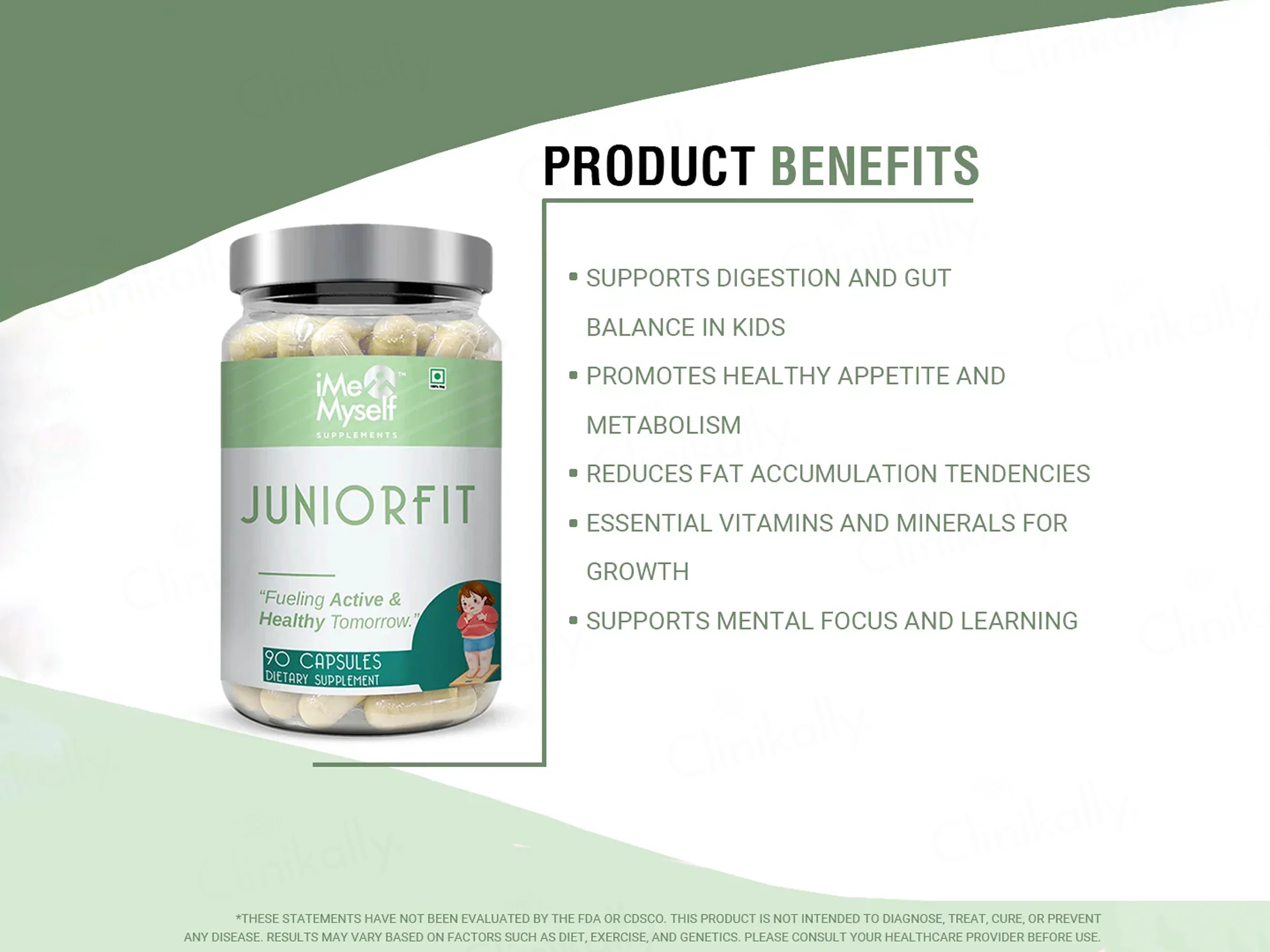 iMeMyself Junior Fit Dietary Supplement Vegetarian Capsule - Image 3