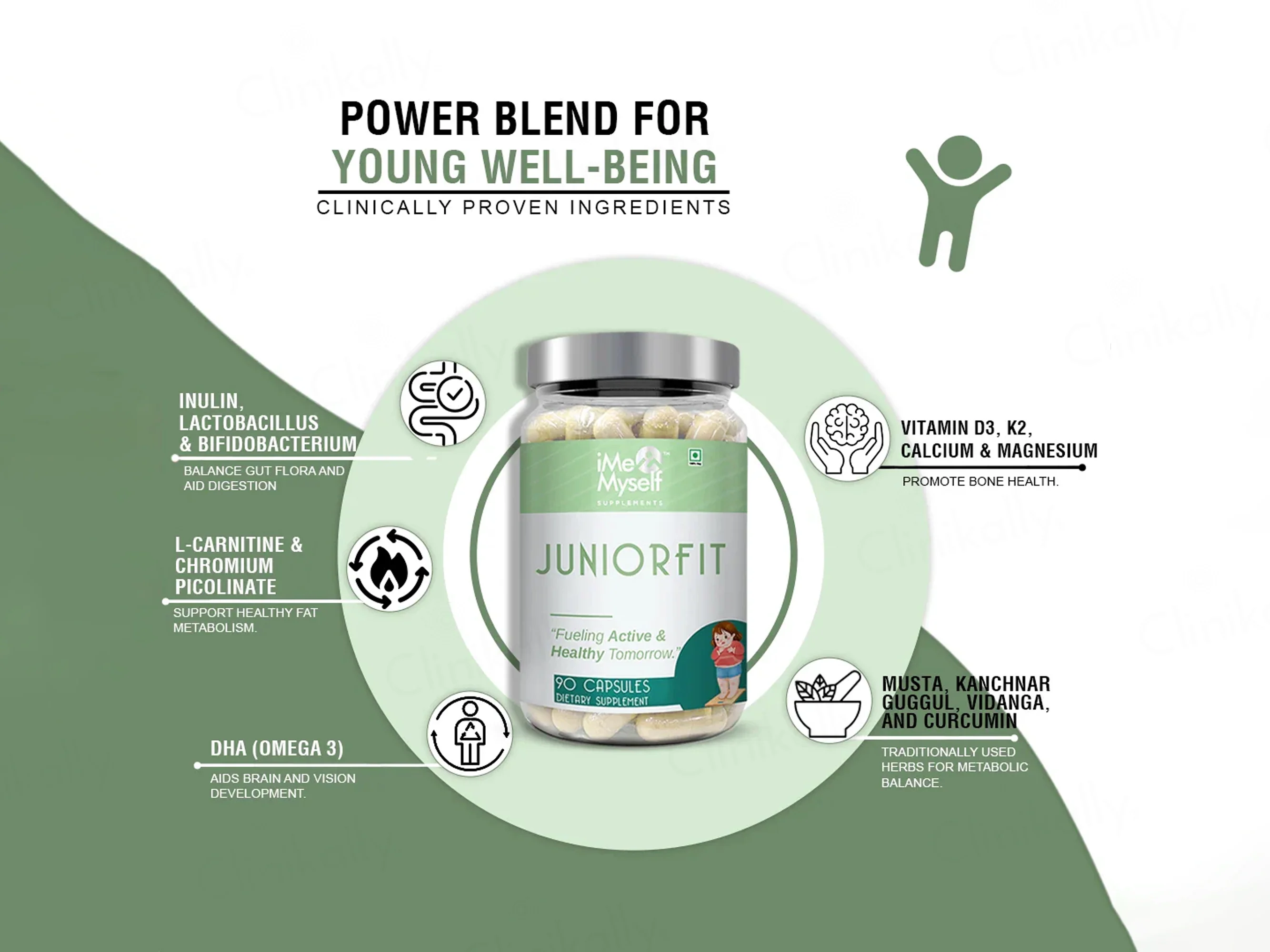 iMeMyself Junior Fit Dietary Supplement Vegetarian Capsule - Image 5
