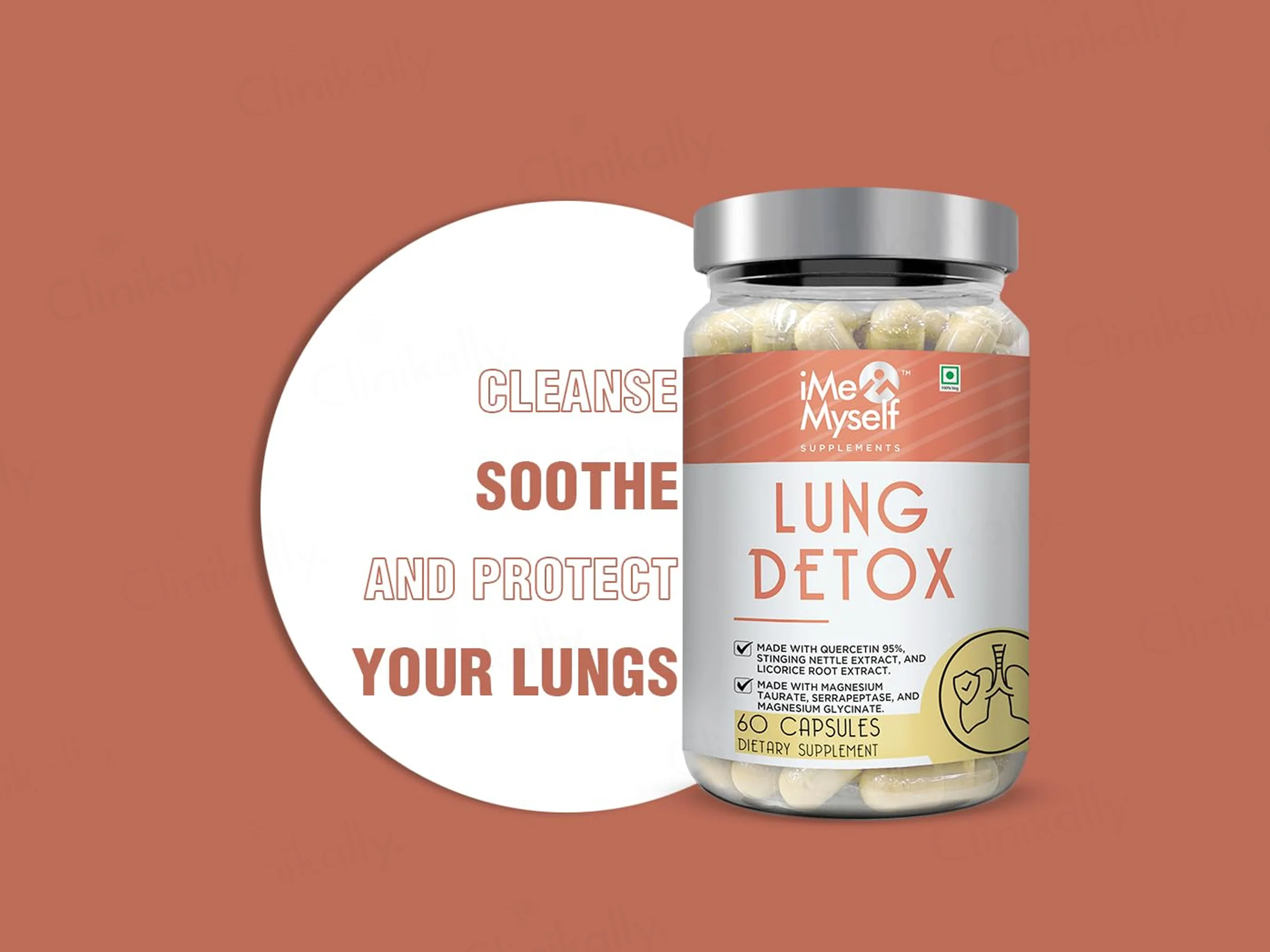 iMeMyself Lung Detox Dietary Supplement Vegetarian Capsule - Image 2