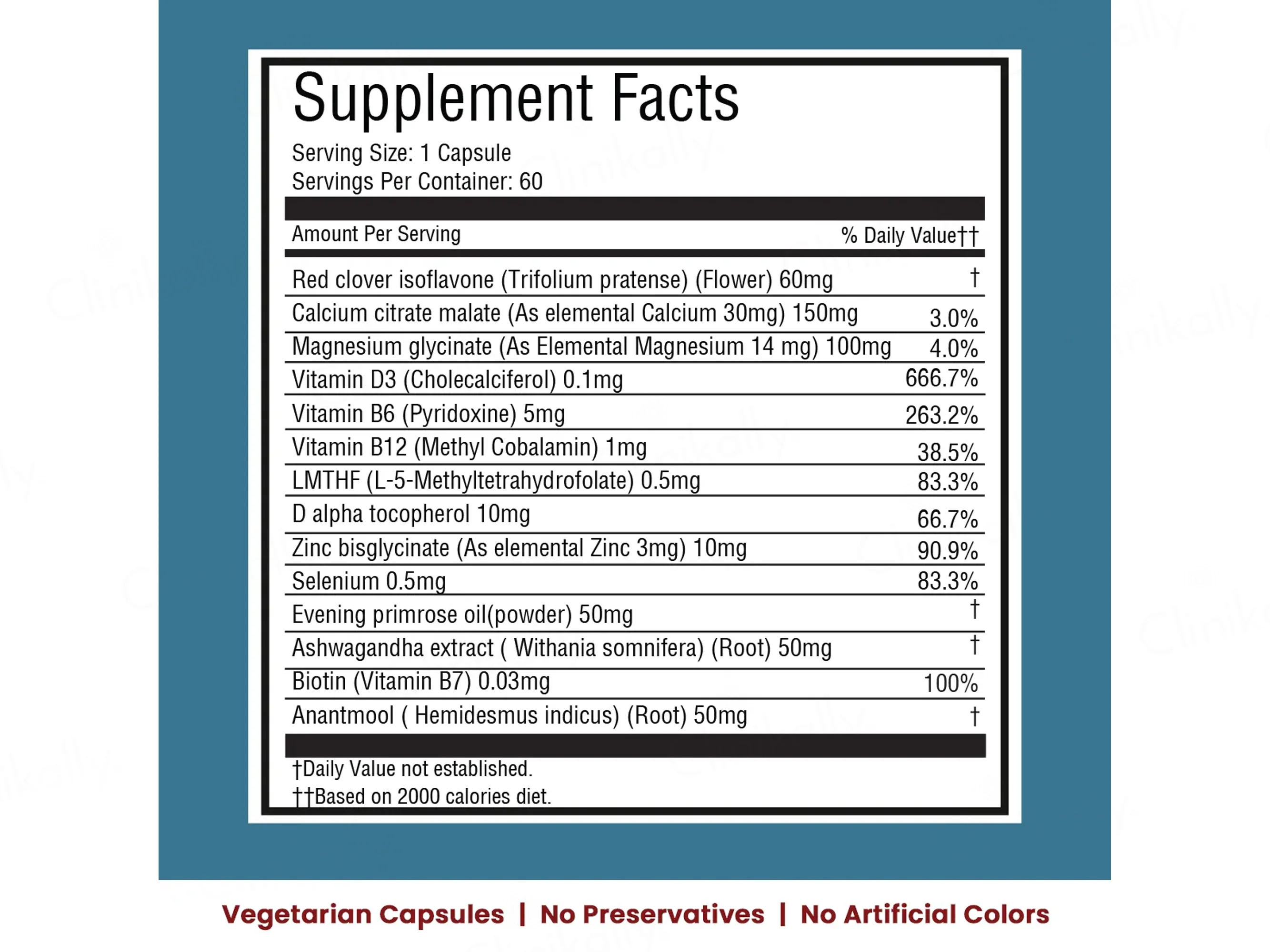 IMeMyself Meno Comfort Dietary Supplement Vegetarian Capsule - Image 6