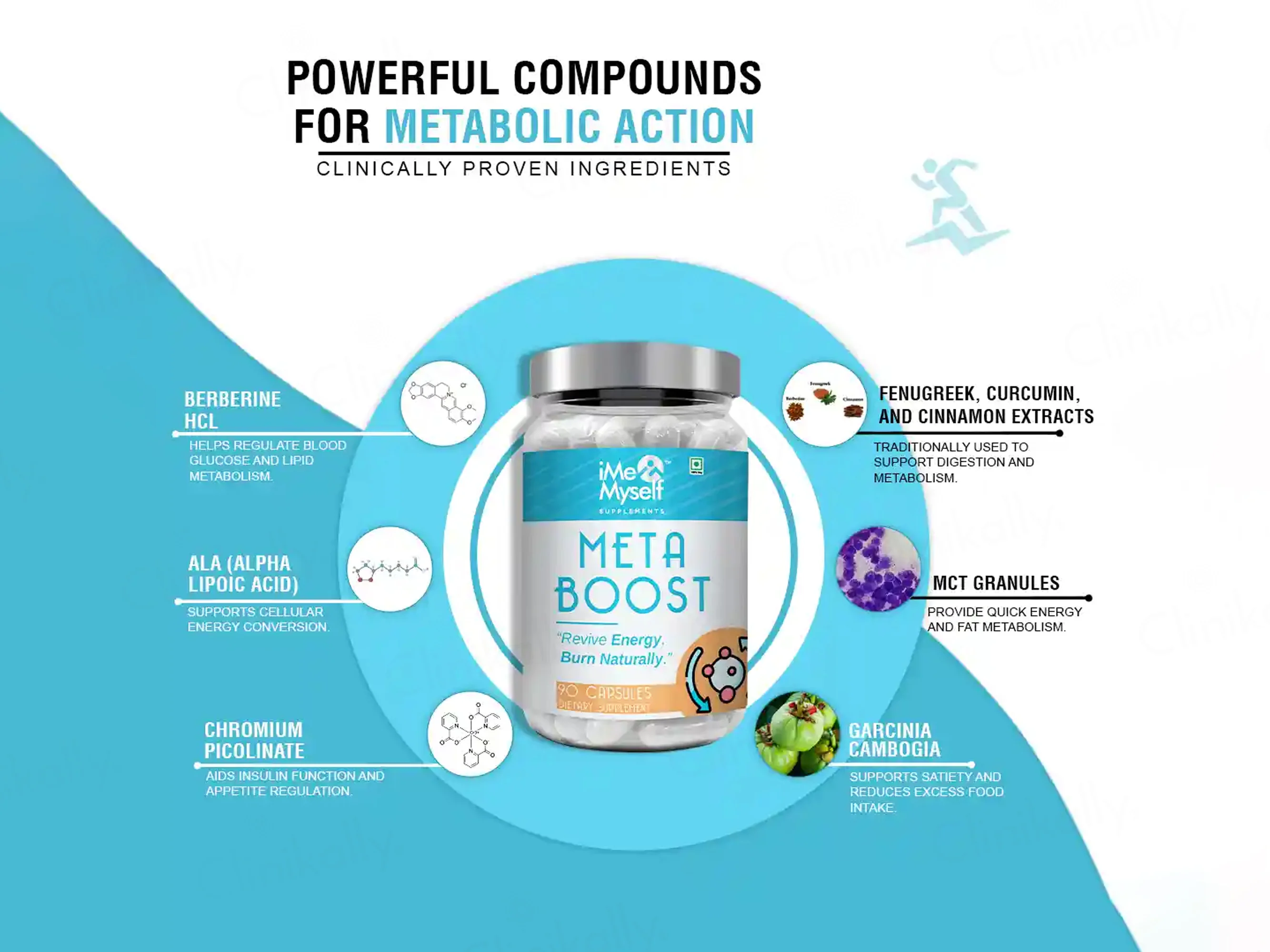 iMeMyself Meta Boost Dietary Supplement Vegetarian Capsule - Image 5
