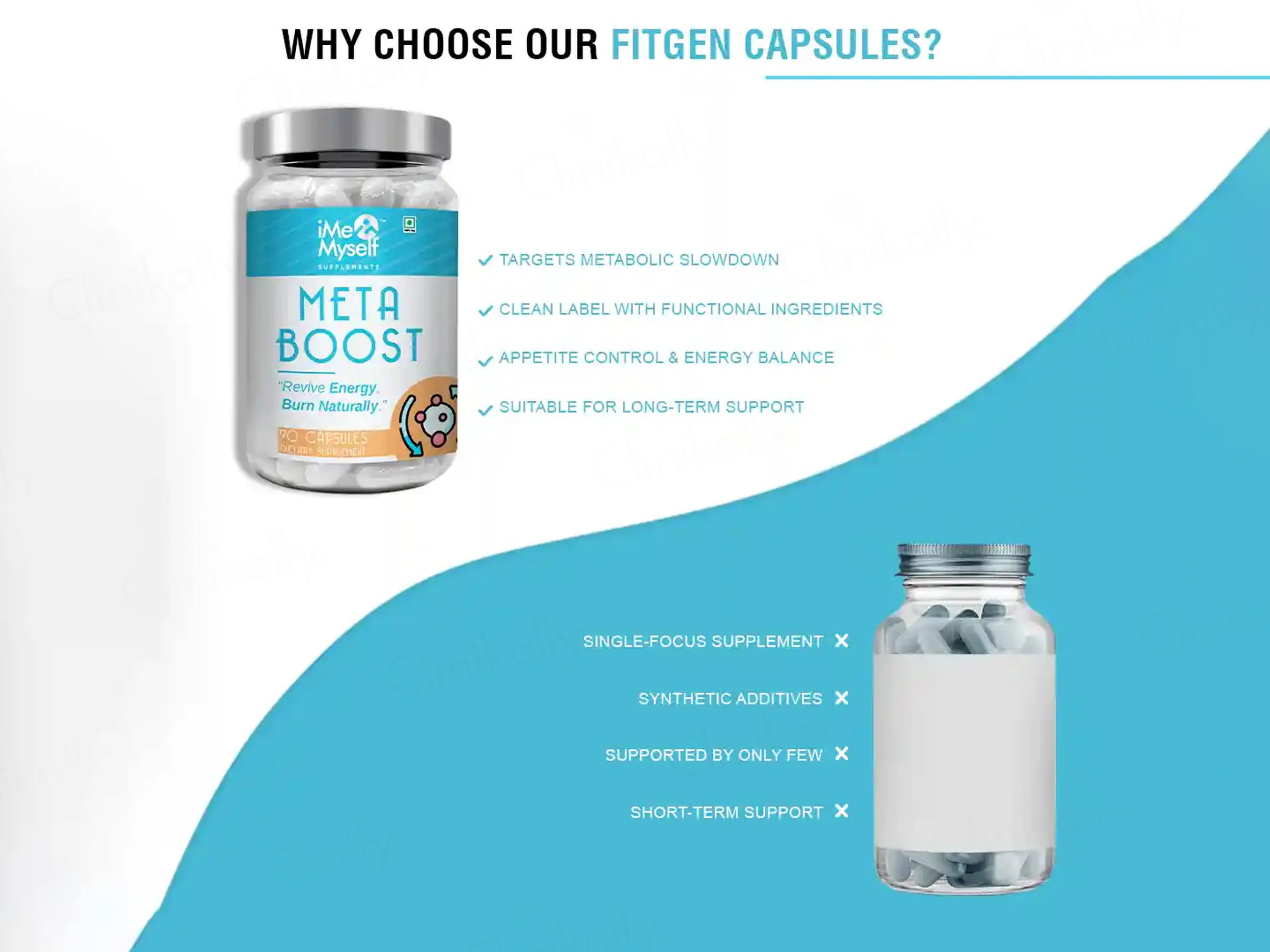 iMeMyself Meta Boost Dietary Supplement Vegetarian Capsule - Image 6