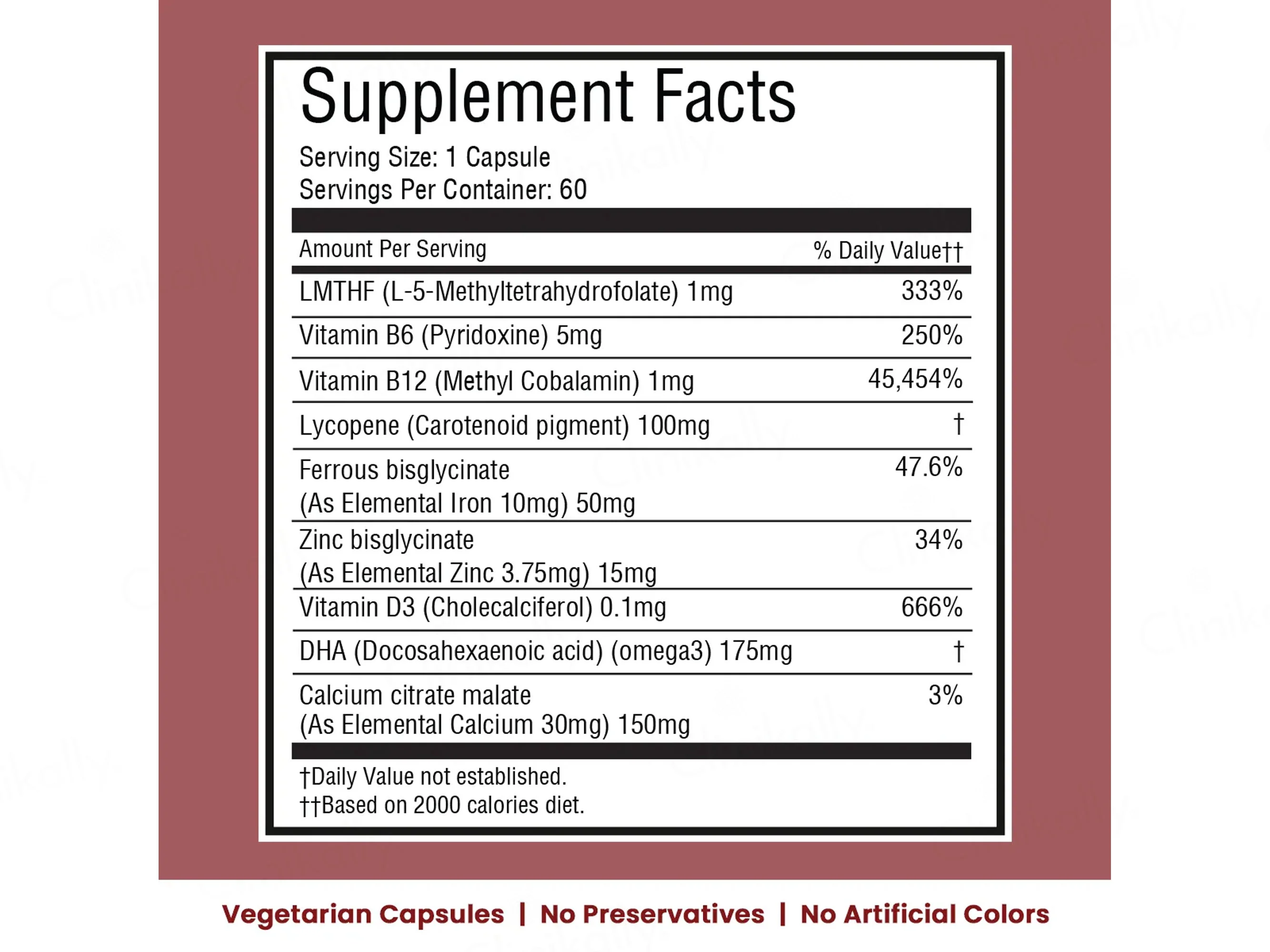IMeMyself Mom Care Growth Dietary Supplement Vegetarian Capsule - Image 6