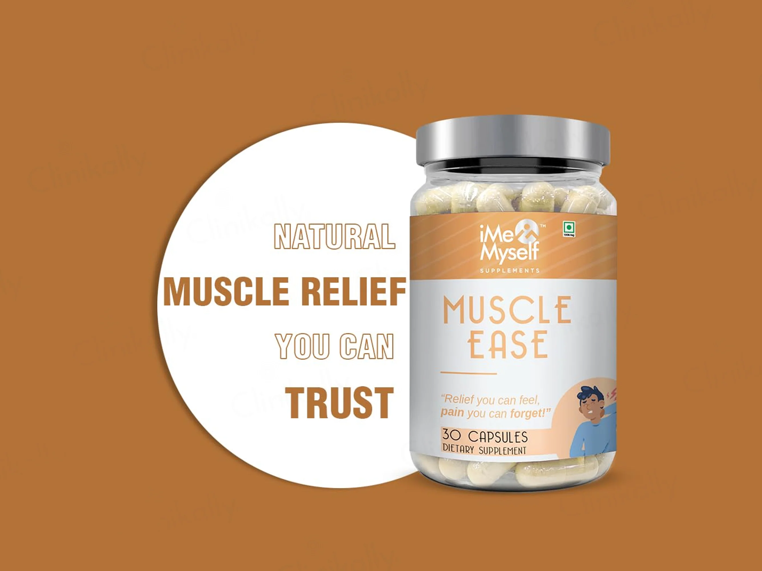 iMeMyself Muscle Ease Dietary Supplement Vegetarian Capsule - Image 5